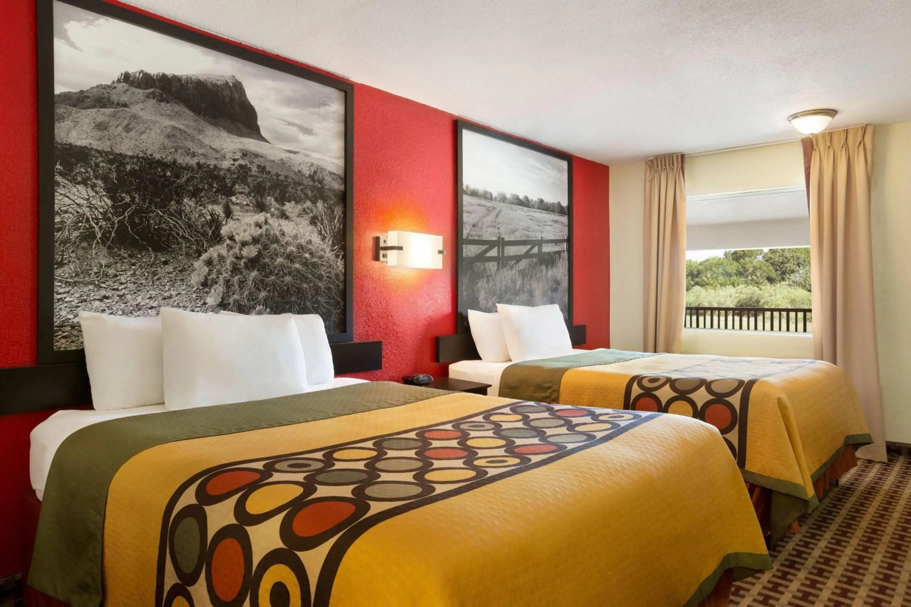 Bed in Super 8 by Wyndham Corsicana