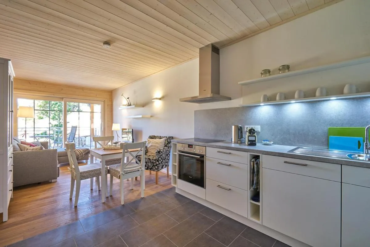 Kitchen or kitchenette in Alb Appartements