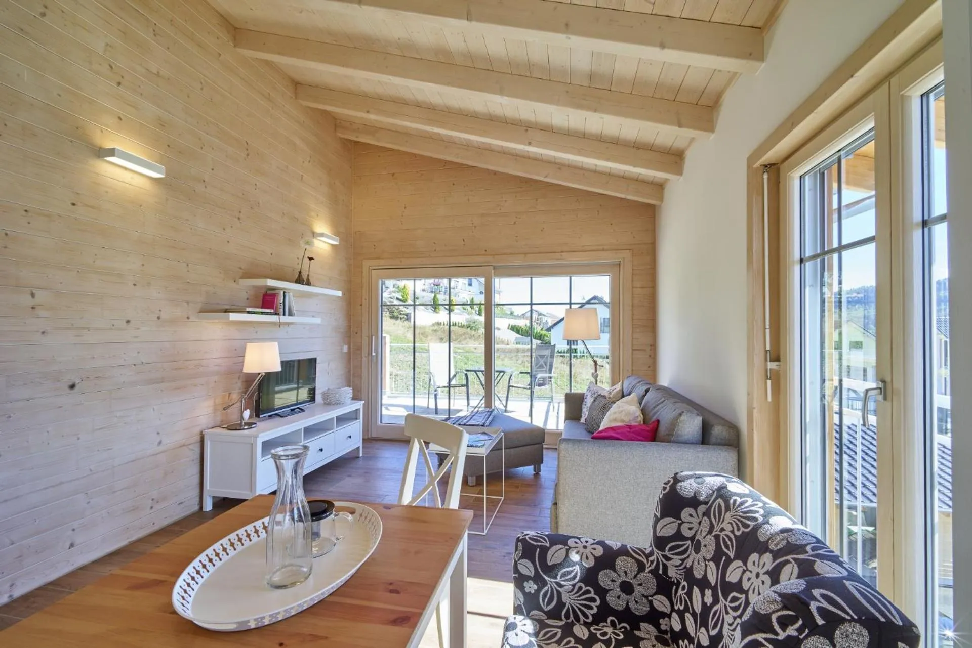 Seating area in Alb Appartements