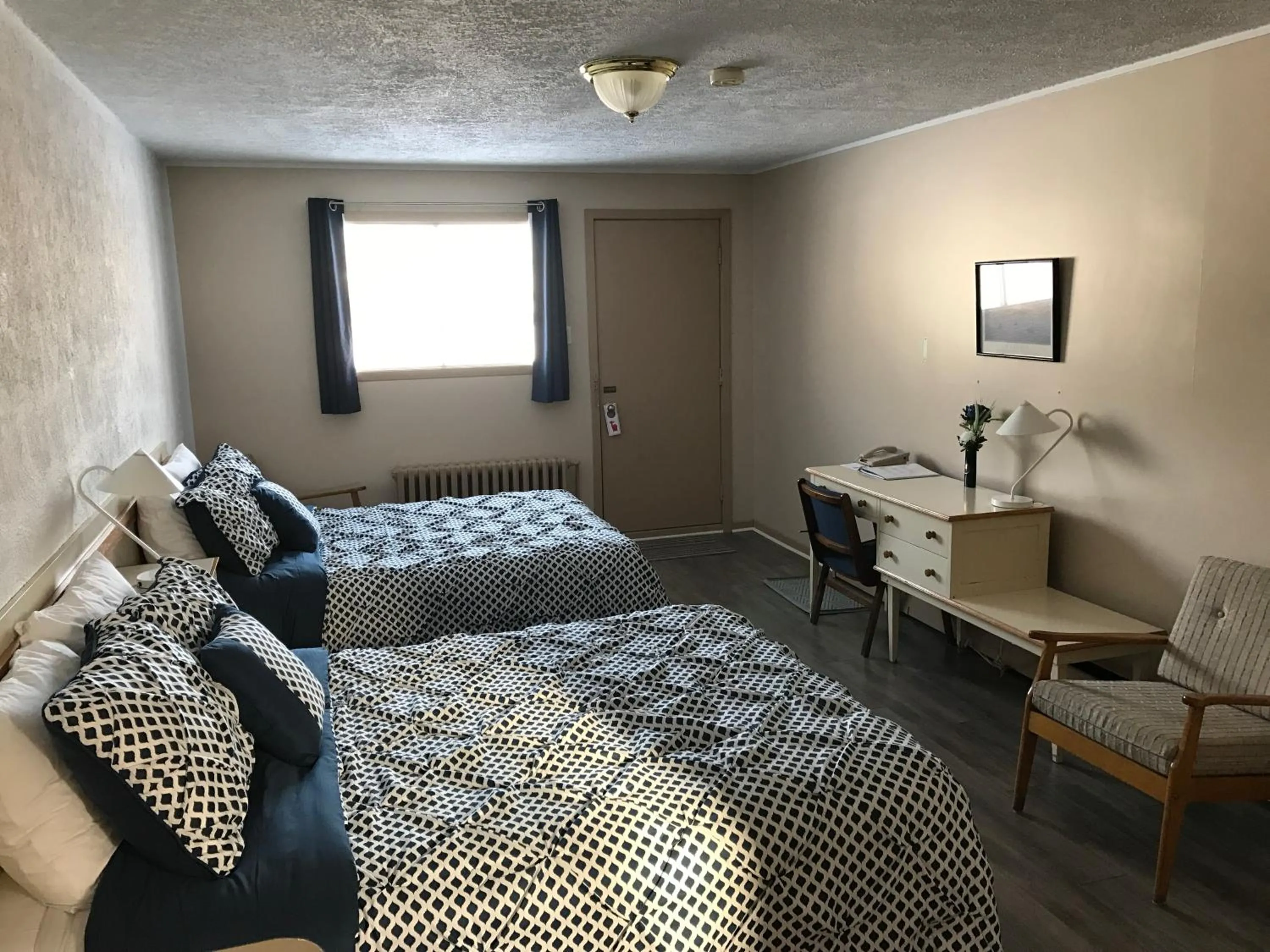 Bedroom, Bed in Motel Belle Riviere