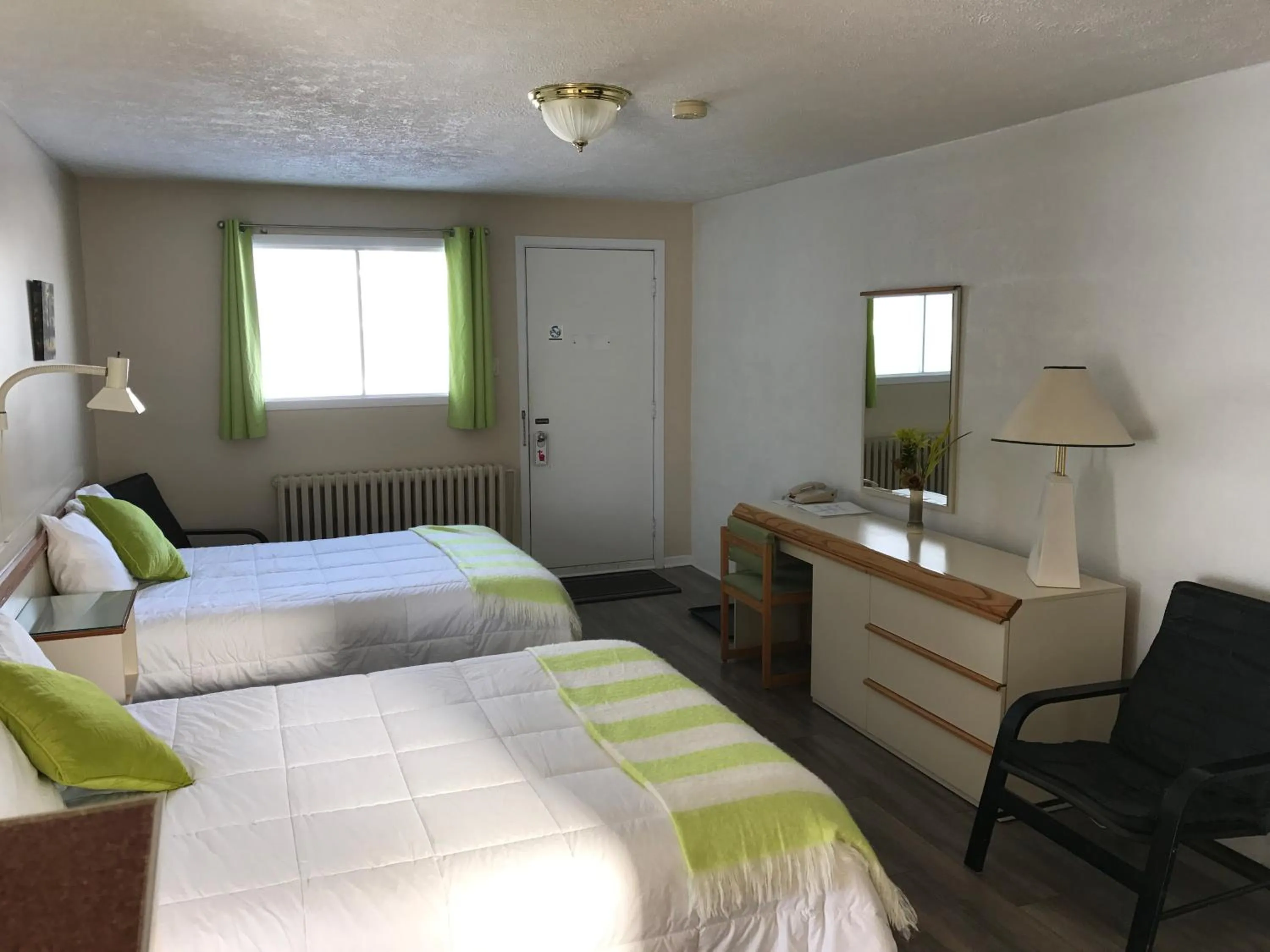 Bedroom, Bed in Motel Belle Riviere