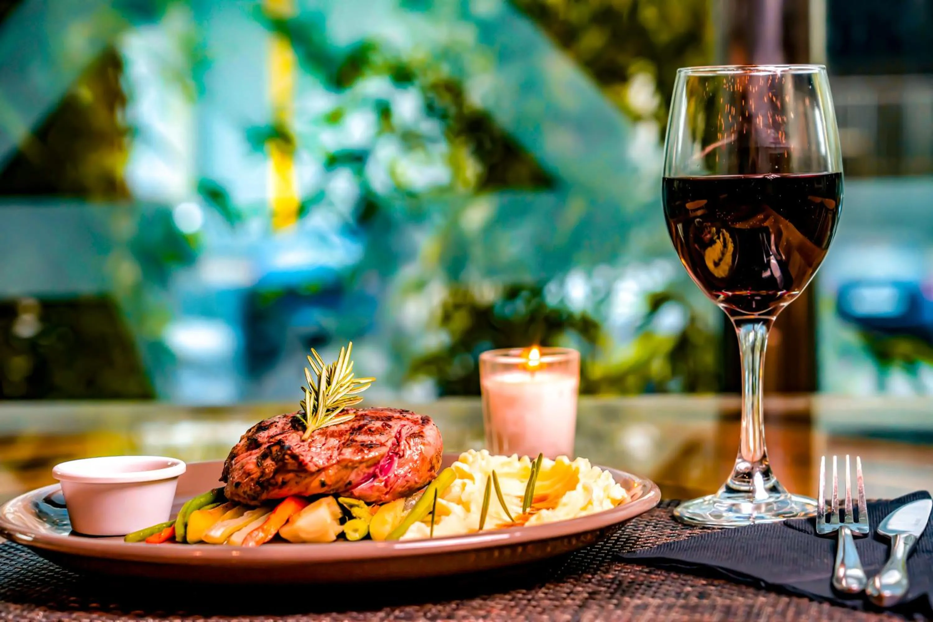 Restaurant/places to eat in Kyriad Residence Casablanca