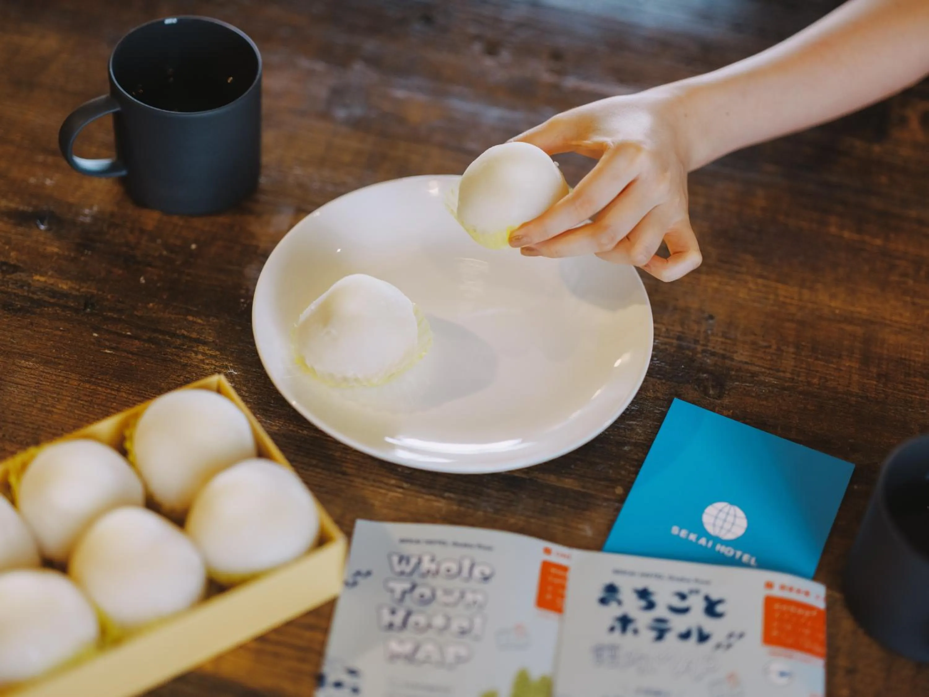 Food in SEKAI HOTEL Deep Osaka Experience