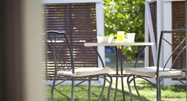 Patio in Broadway Motel & Miro Court Villas