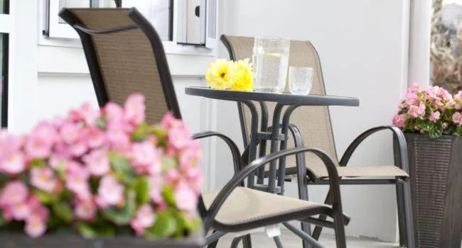 Patio in Broadway Motel & Miro Court Villas