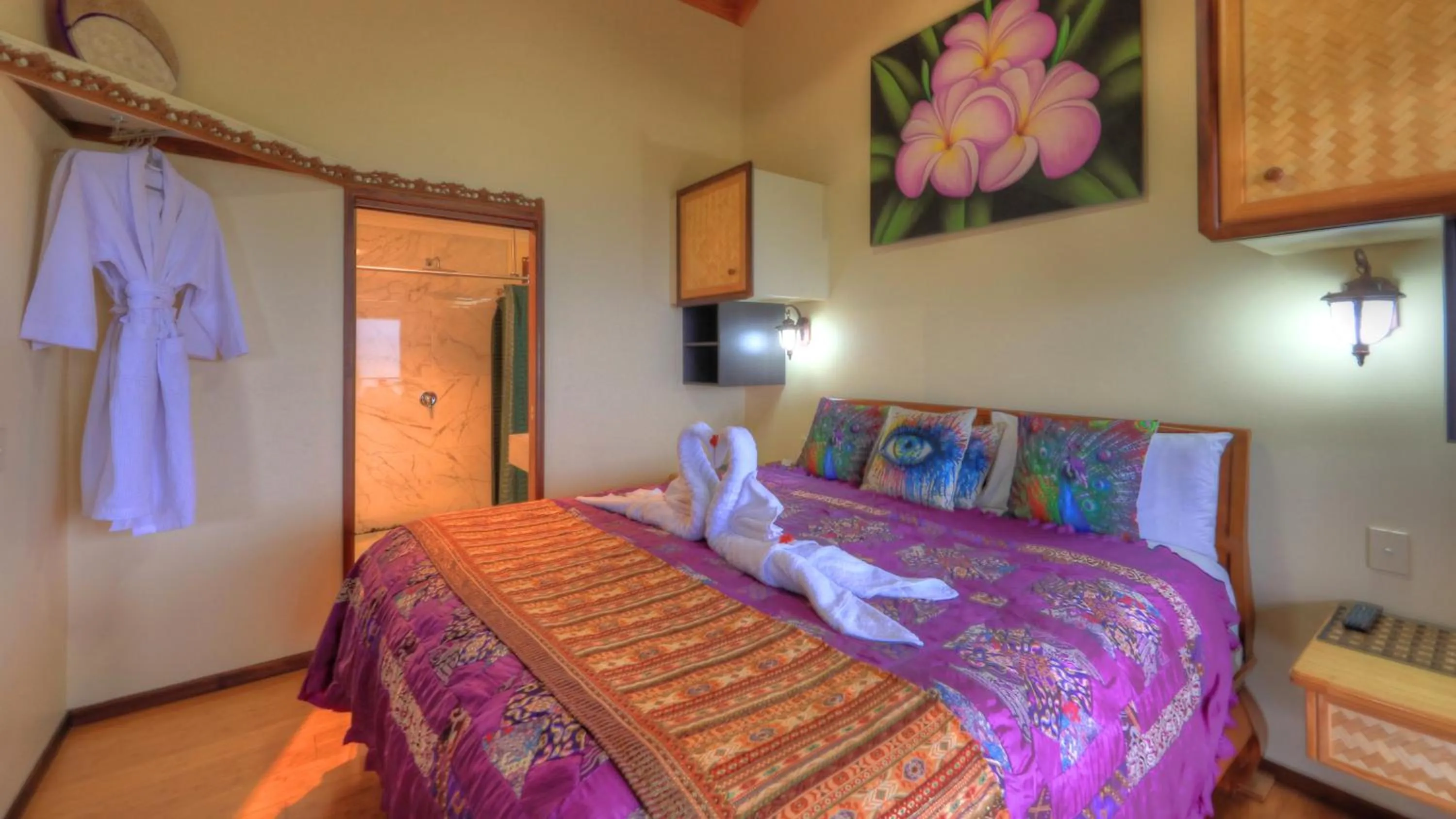 Bed in Maleny Tropical Retreat