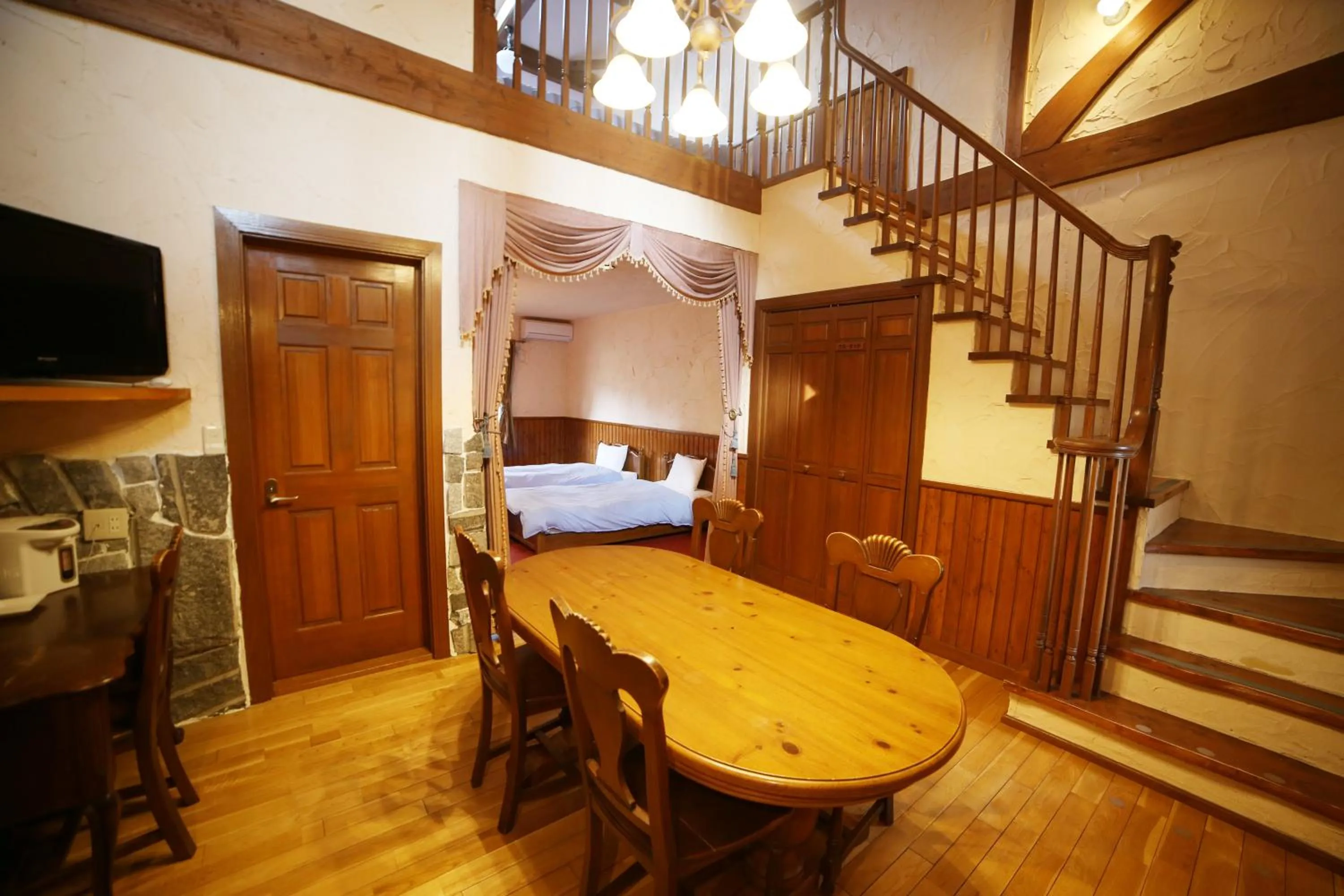 Living room in Minami Aso Luna Observatory Auberge Mori no Atelier