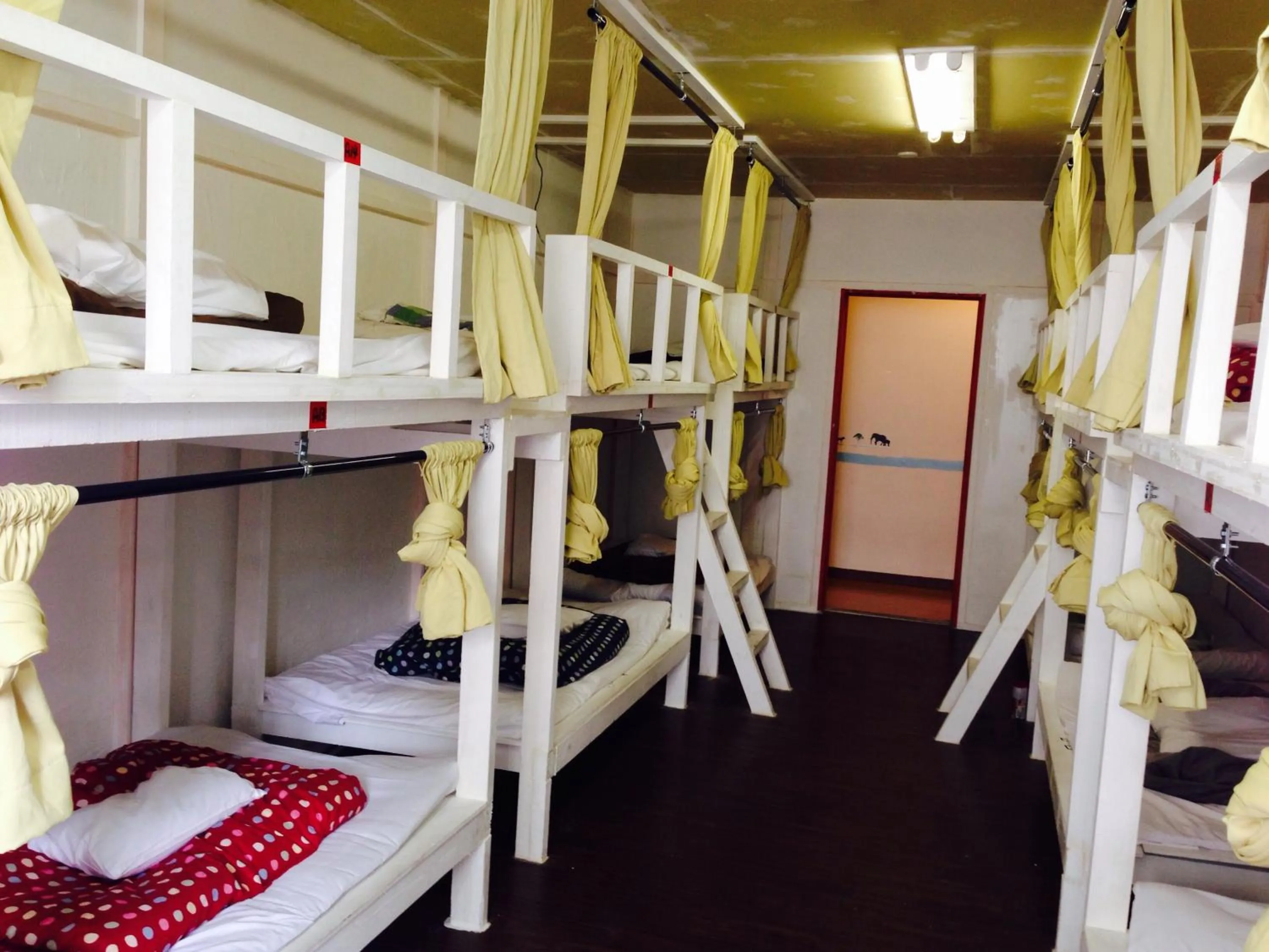 Bed in Little Asia Guest House