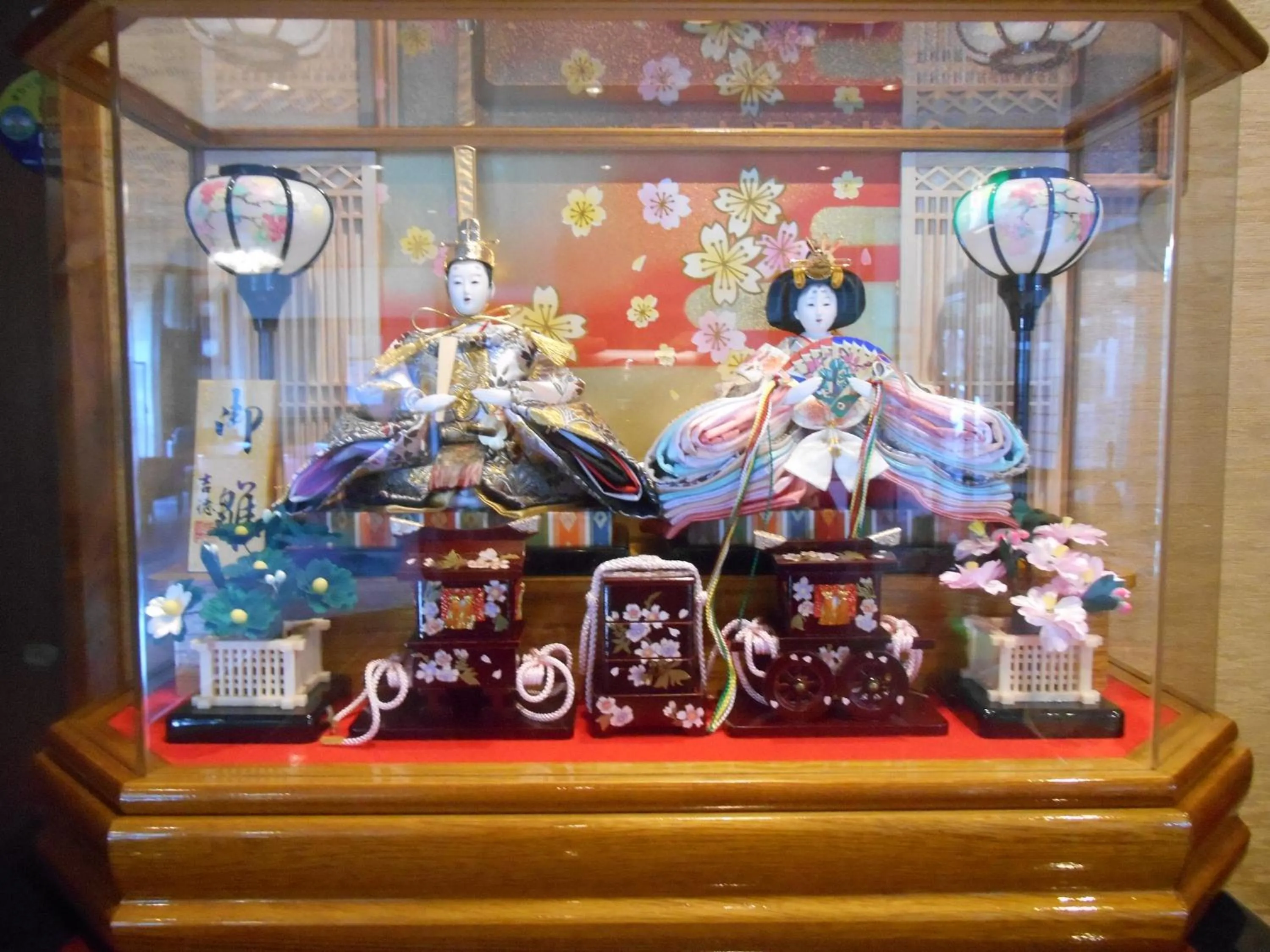 Decorative detail in kinugawaonsen Fukumatsu