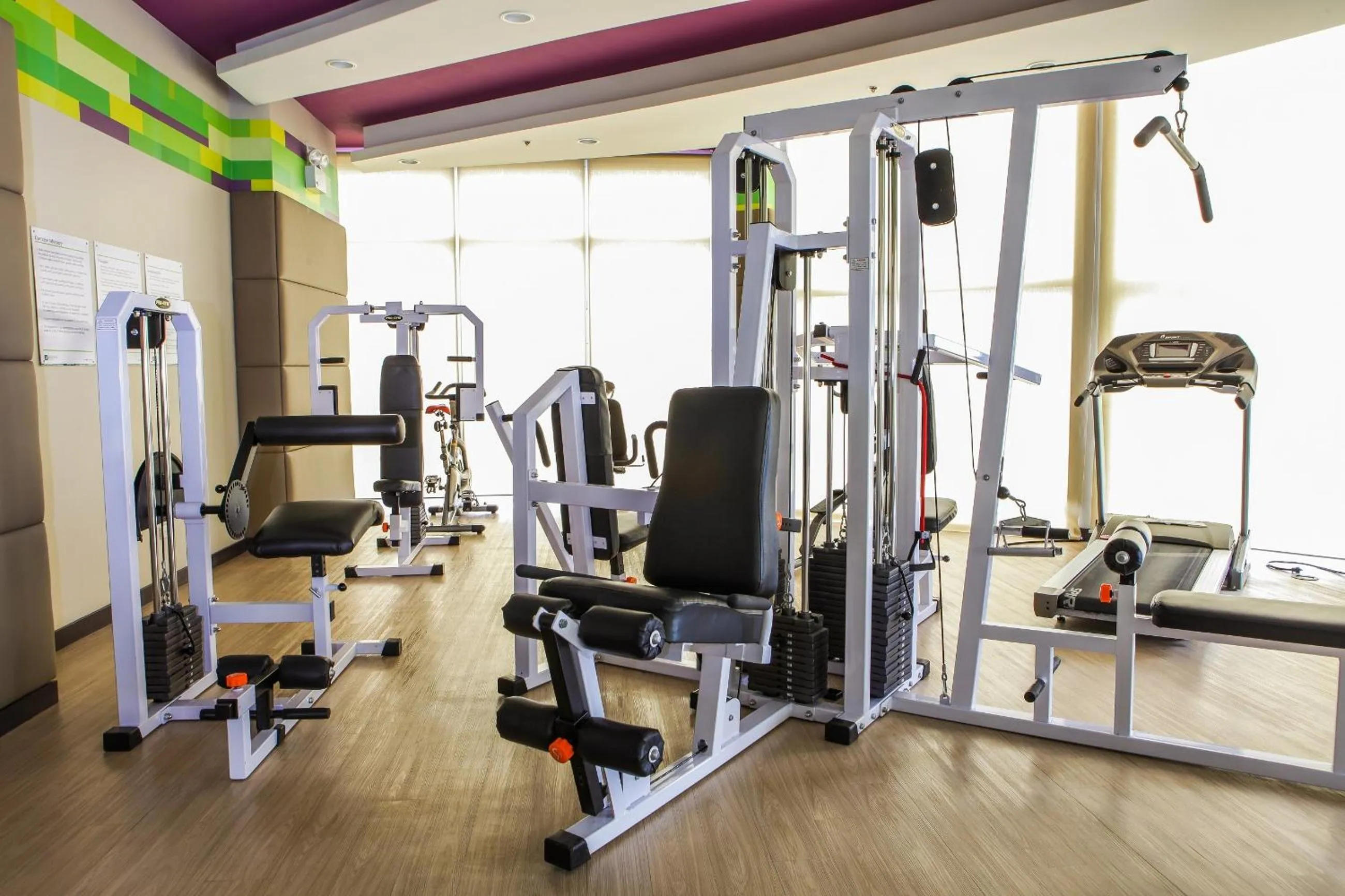 Fitness centre/facilities in The Exchange Regency Residence Hotel Managed by HII