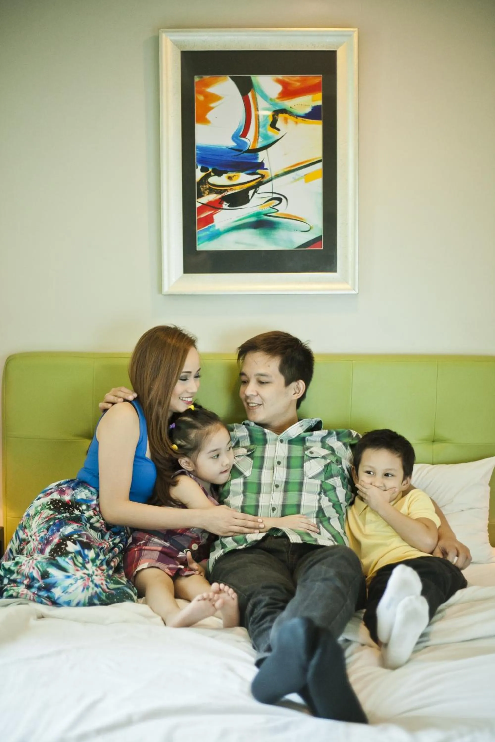 Bed in The Exchange Regency Residence Hotel Managed by HII