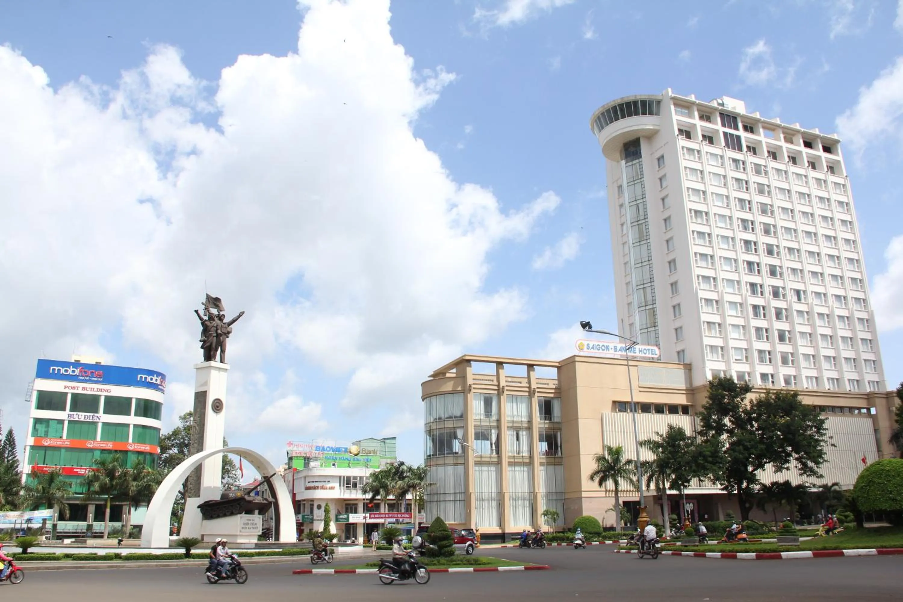 City view in Sai Gon Ban Me Hotel