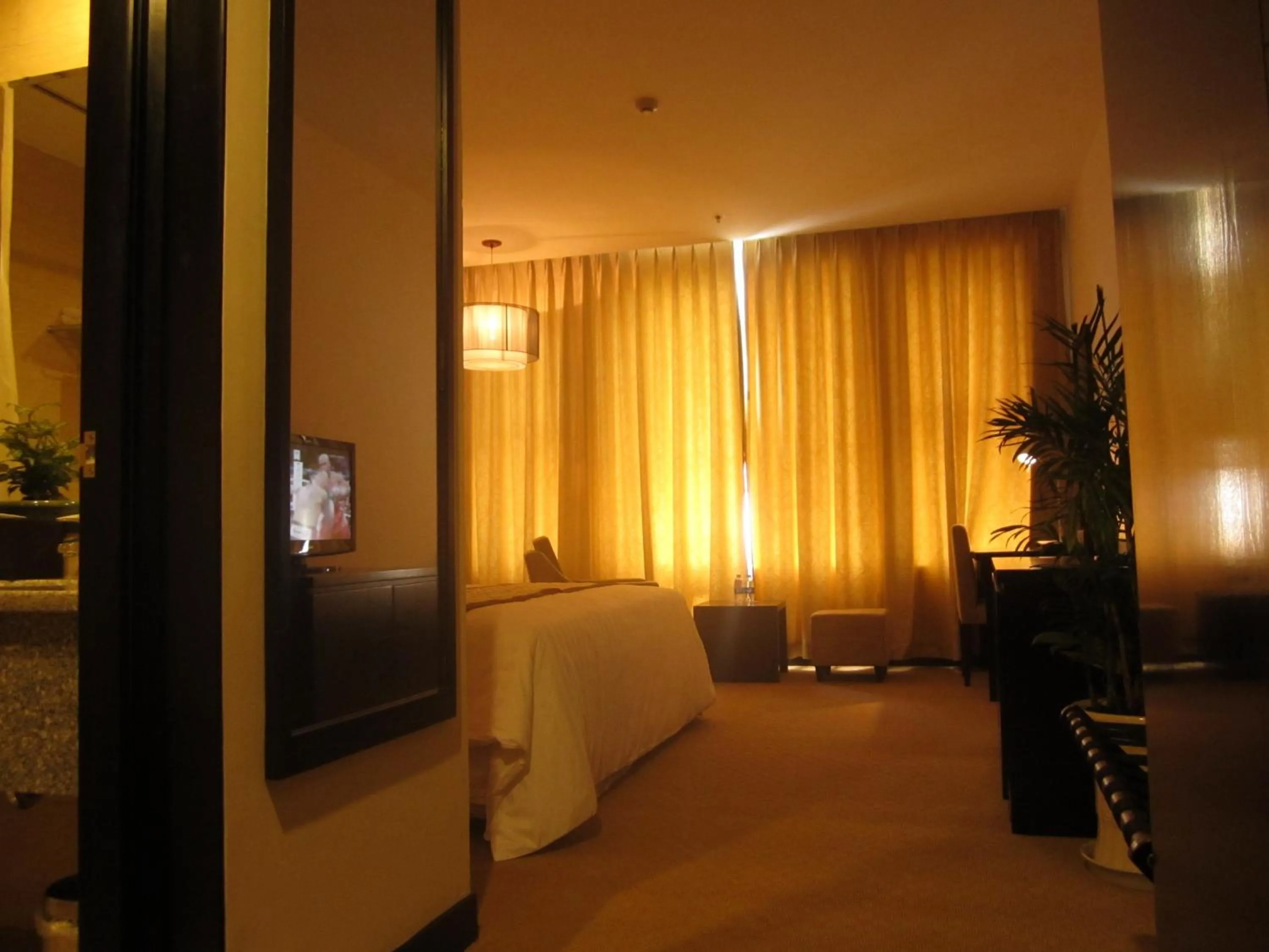 Decorative detail, Bed in Sai Gon Ban Me Hotel