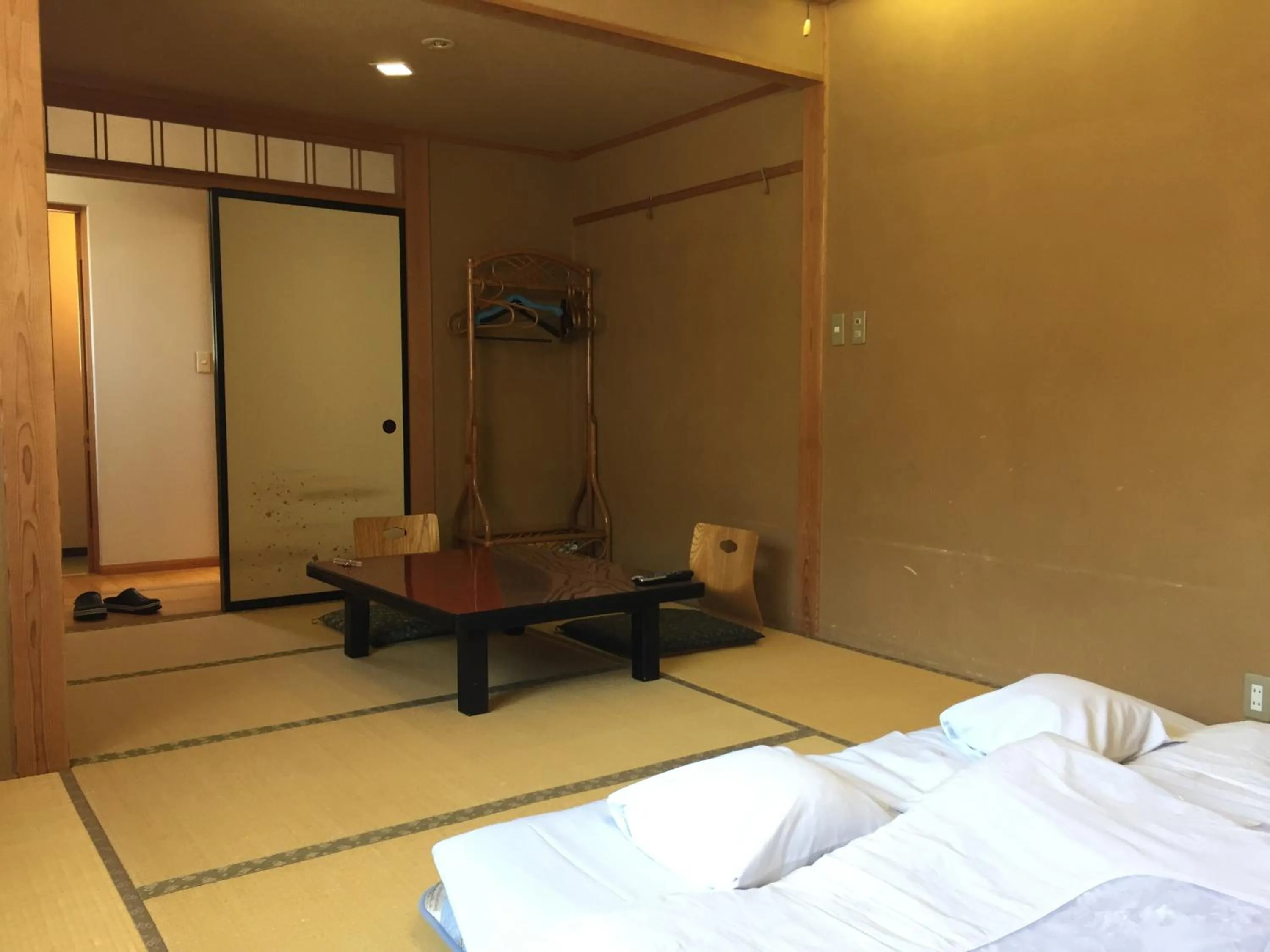 Photo of the whole room, Bed in Daymaruya Ryokan