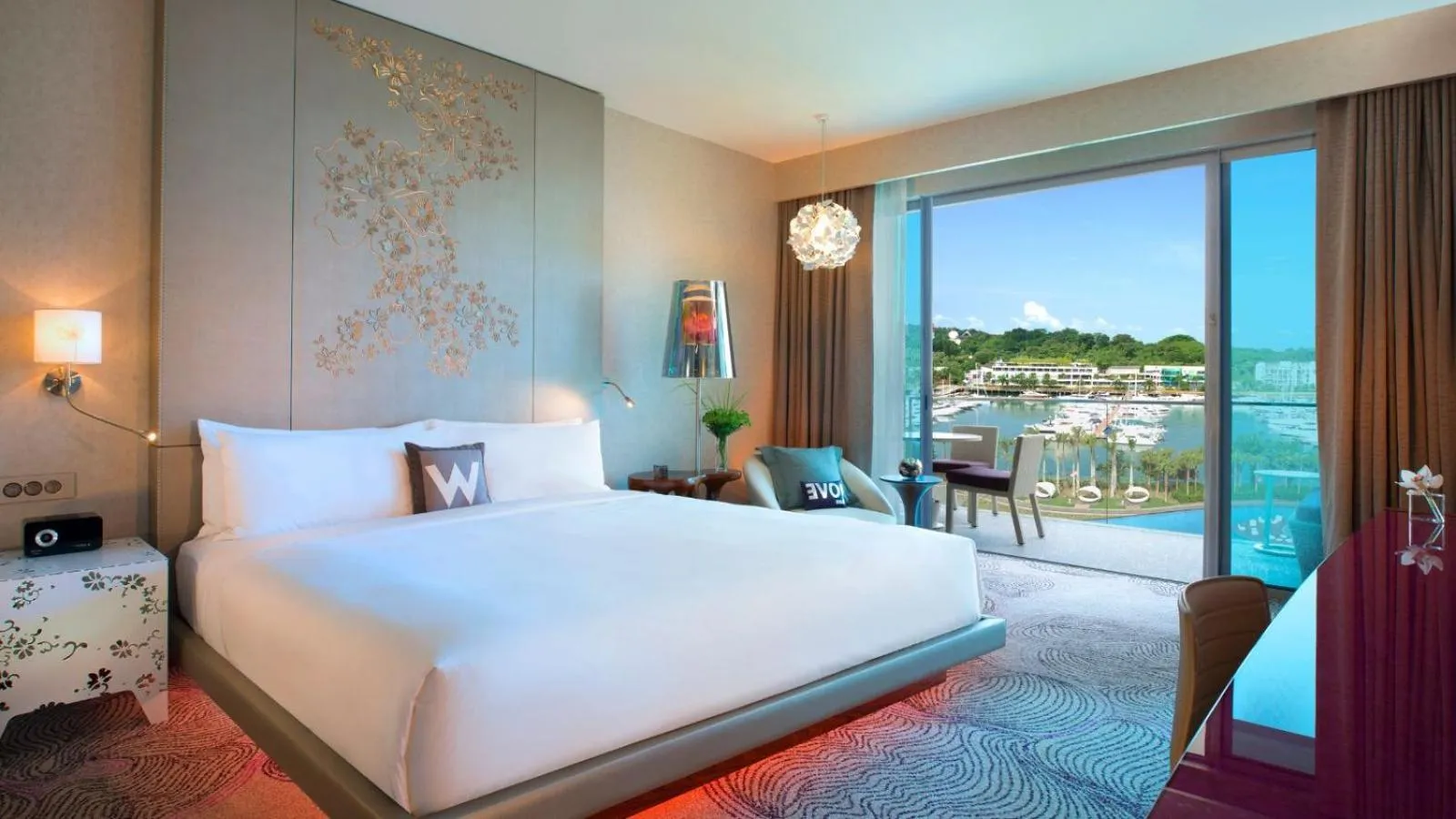 Bedroom, Bed in W Singapore - Sentosa Cove