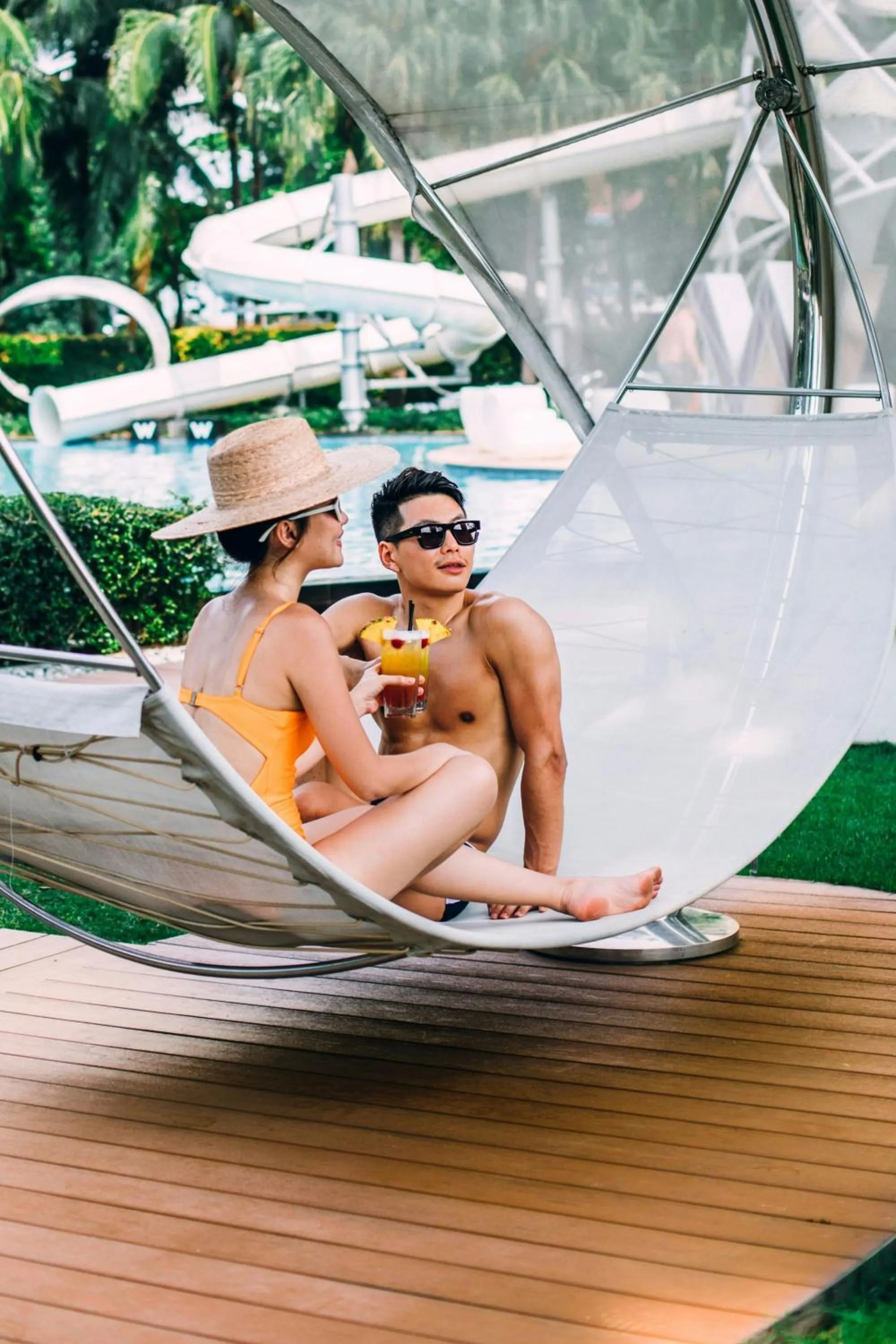 Swimming pool in W Singapore - Sentosa Cove