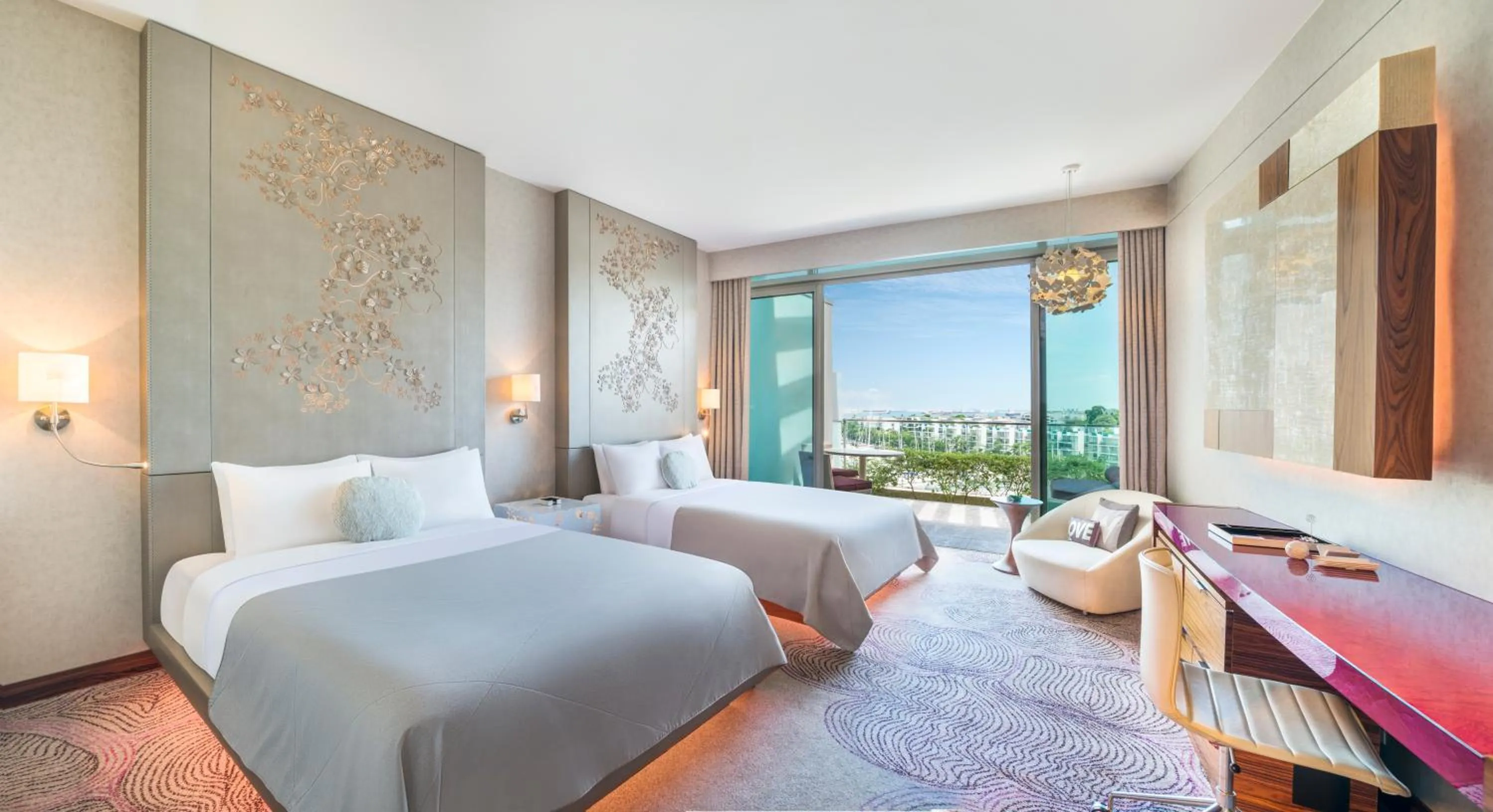 Bedroom, Bed in W Singapore - Sentosa Cove