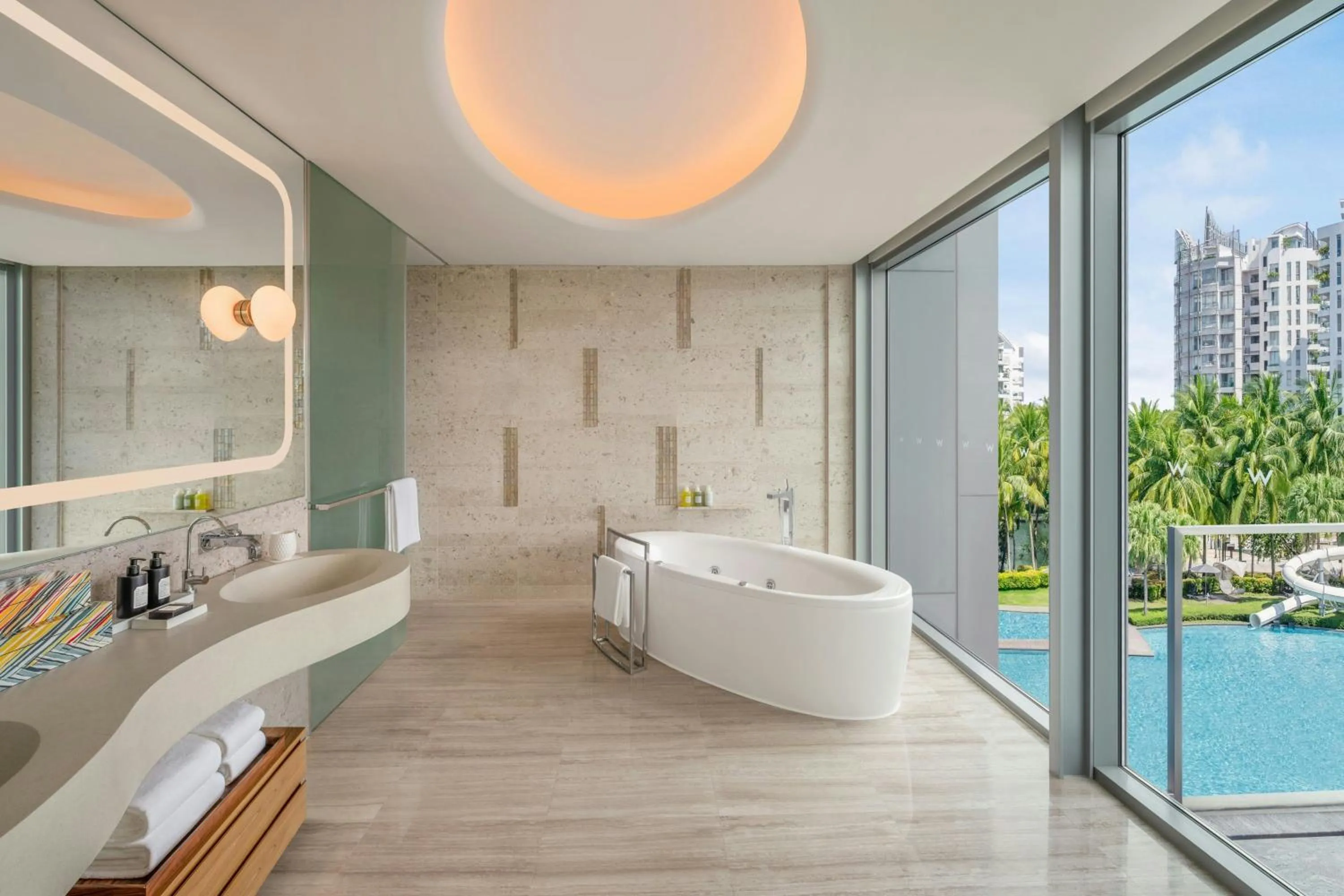 Bathroom in W Singapore - Sentosa Cove, Newly Renovated