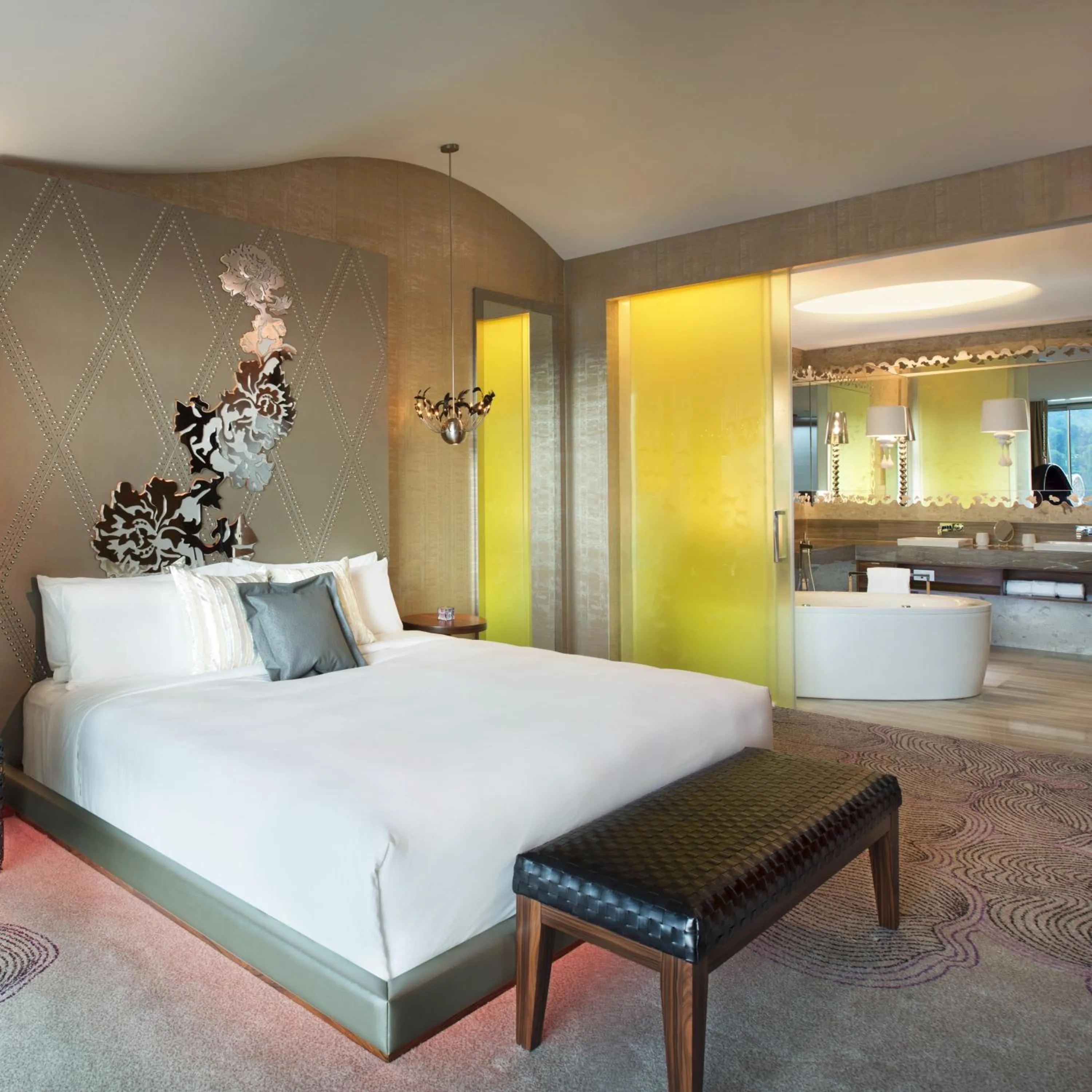 Bedroom, Bed in W Singapore - Sentosa Cove