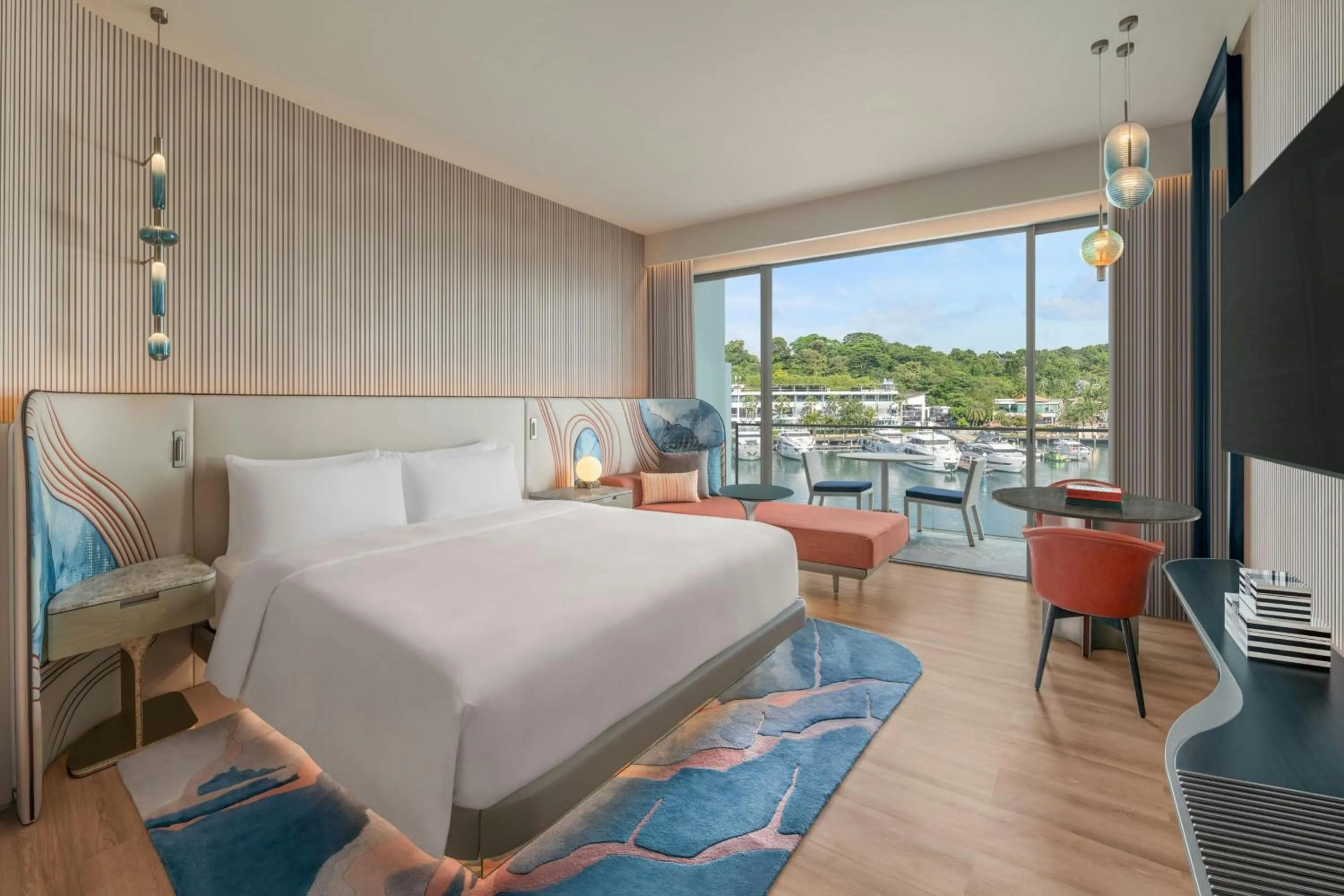 Photo of the whole room, Bed in W Singapore - Sentosa Cove