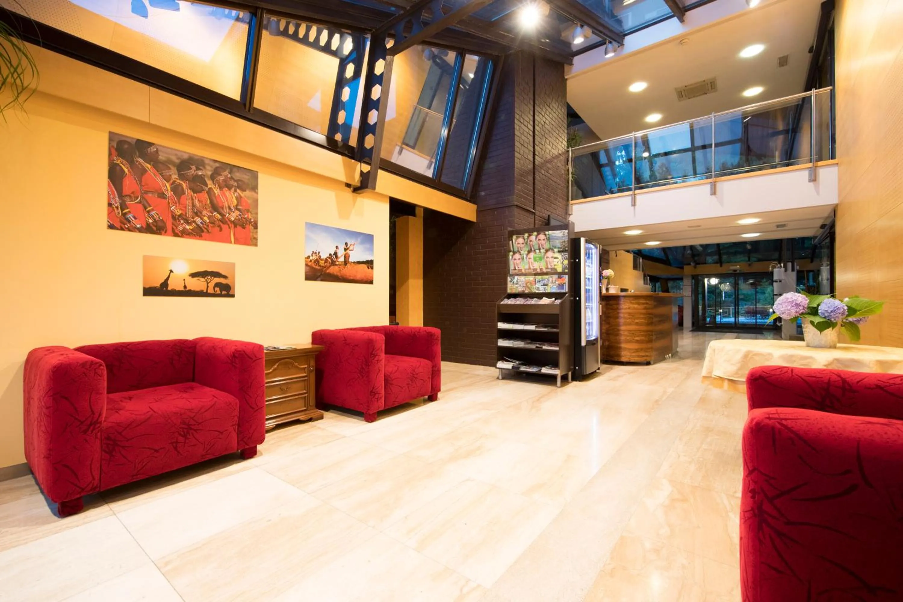 Communal lounge/ TV room in Hotel Grosuplje