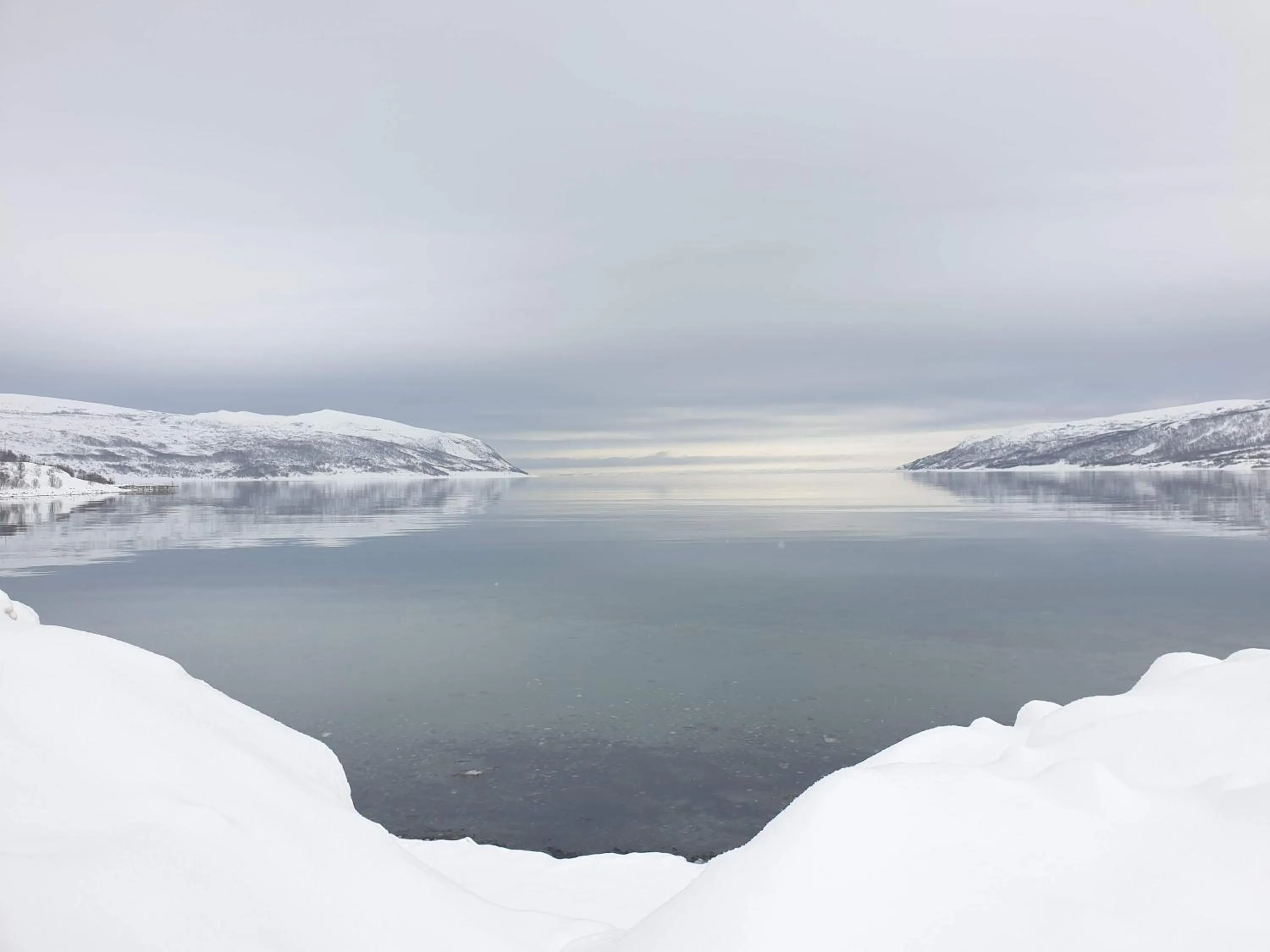 Natural landscape in Olderfjord Turistsenter