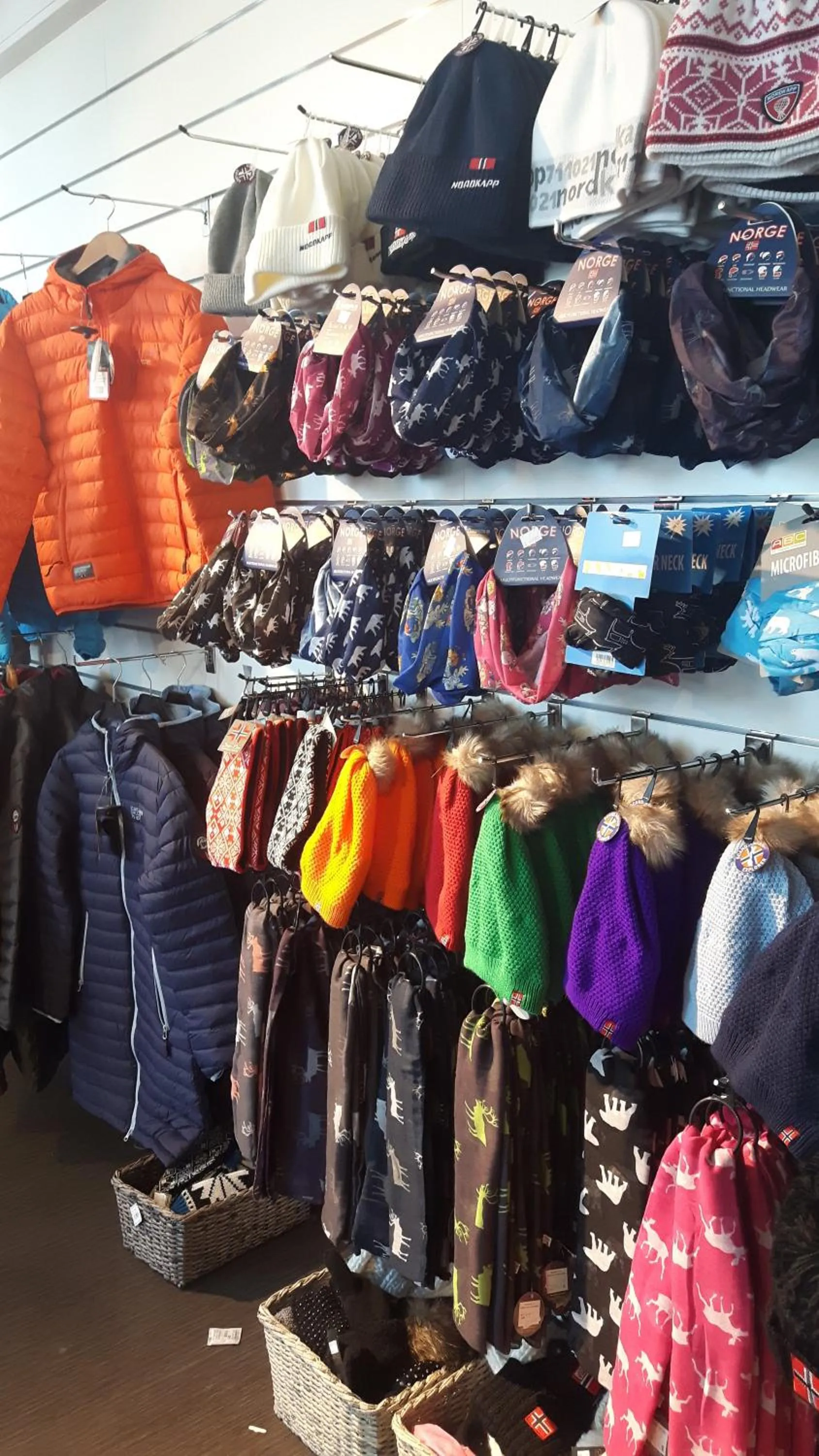 On-site shops in Olderfjord Turistsenter