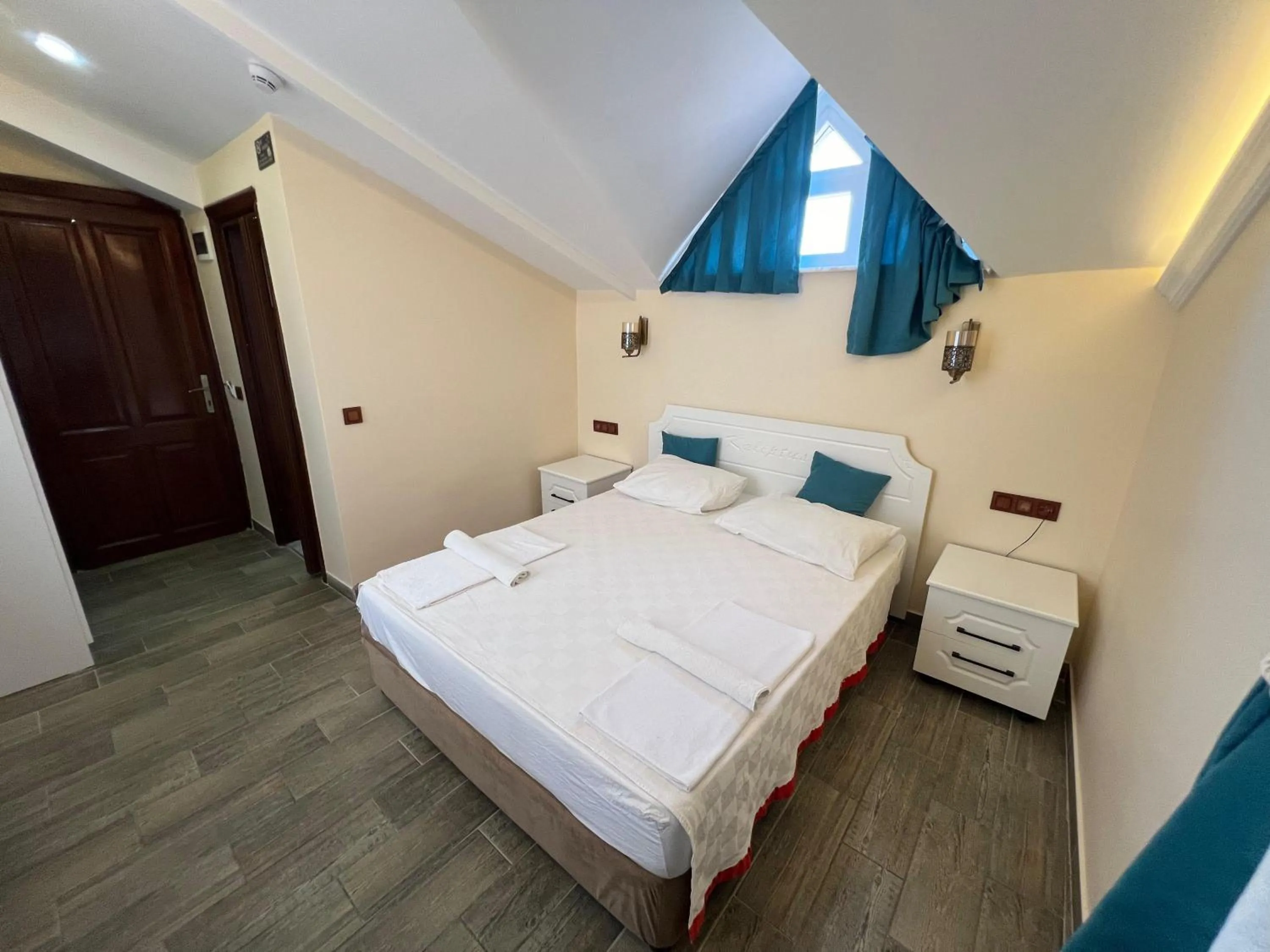 Bed in Kaliptus Hotel