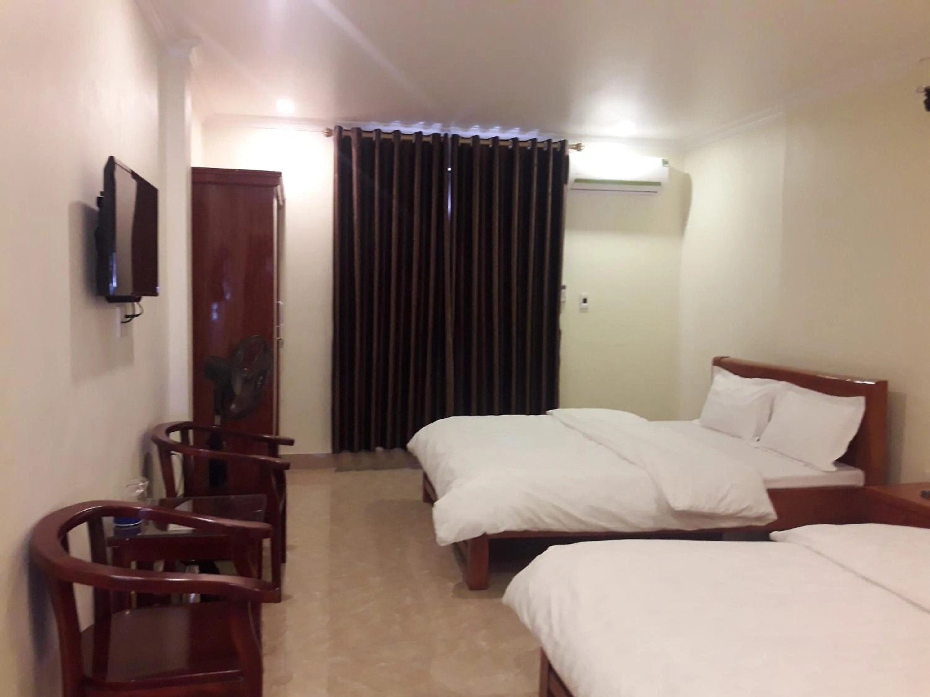 Bed in Guesthouse Anh Khang