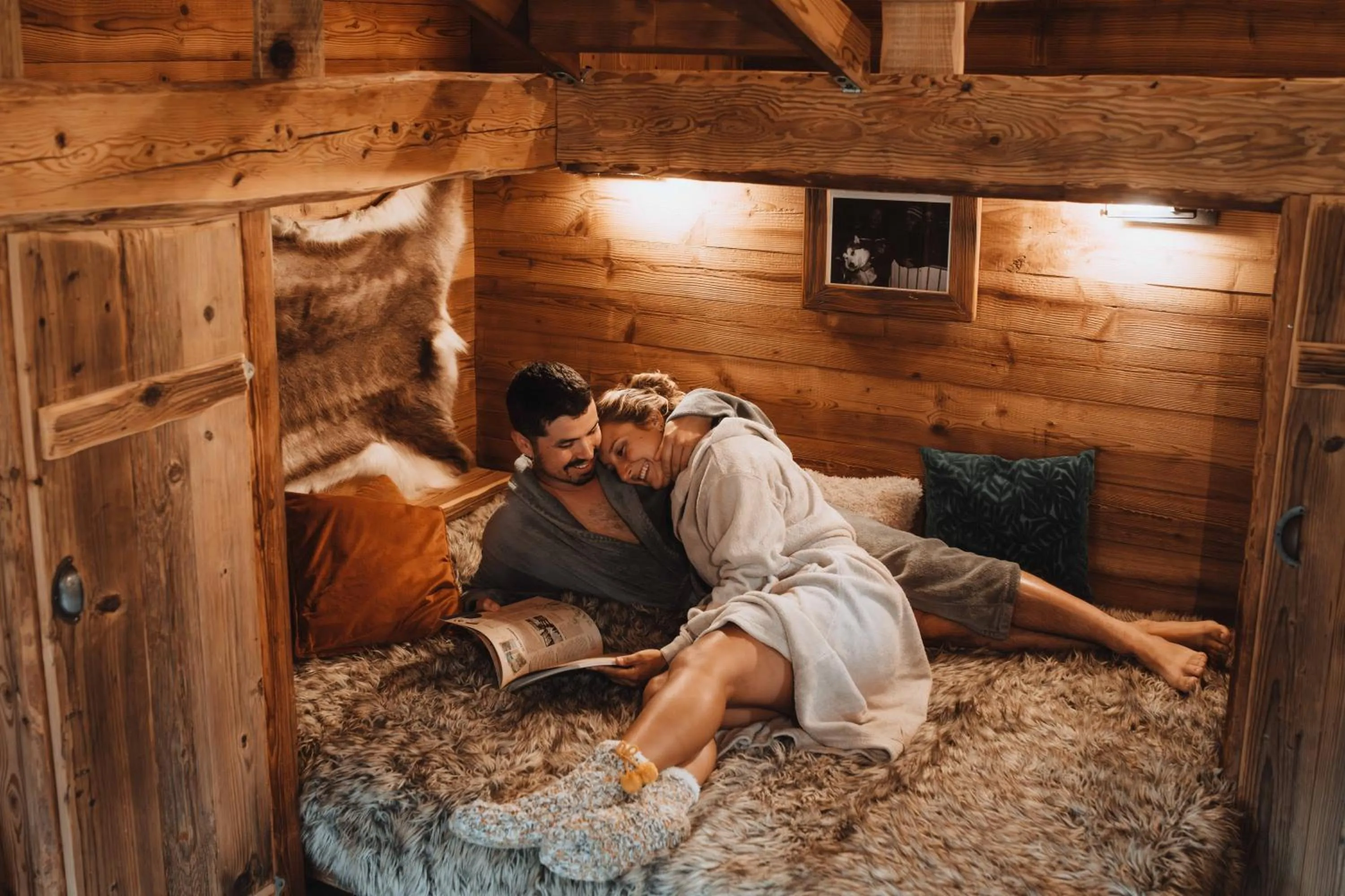 Bed in Chalet trappeur