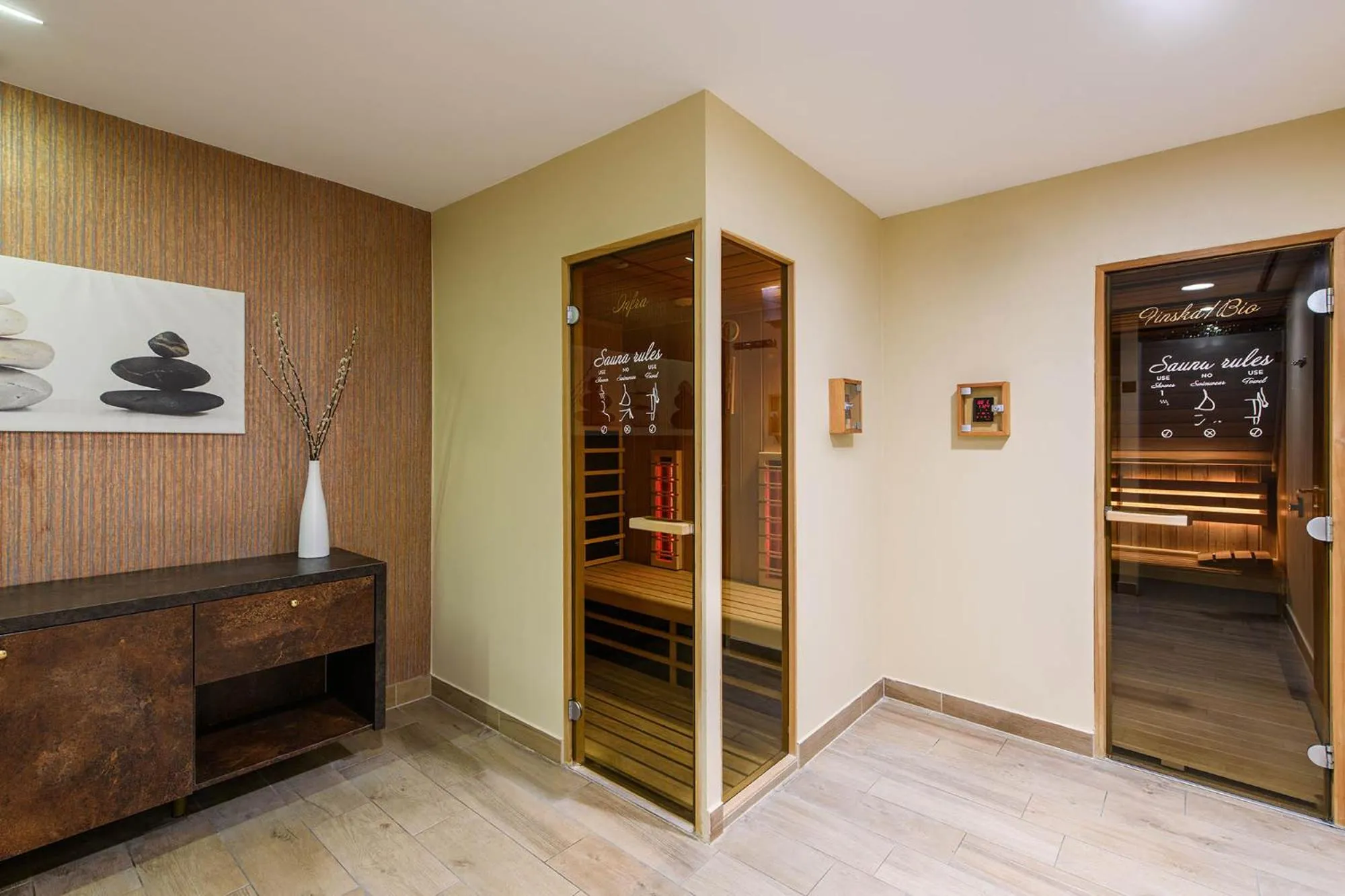 Sauna in Eurostars uHOTEL