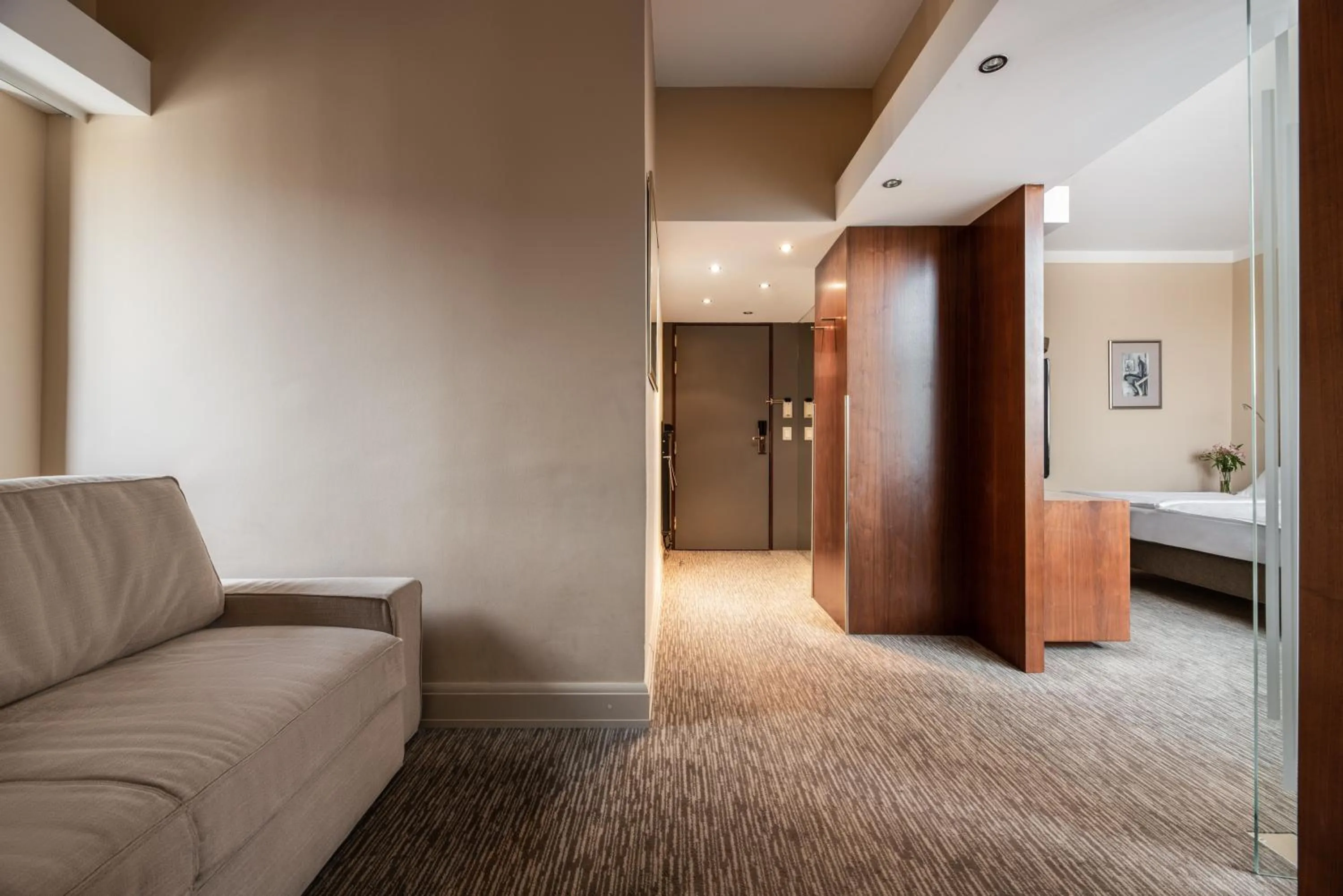 Bed in Eurostars uHOTEL