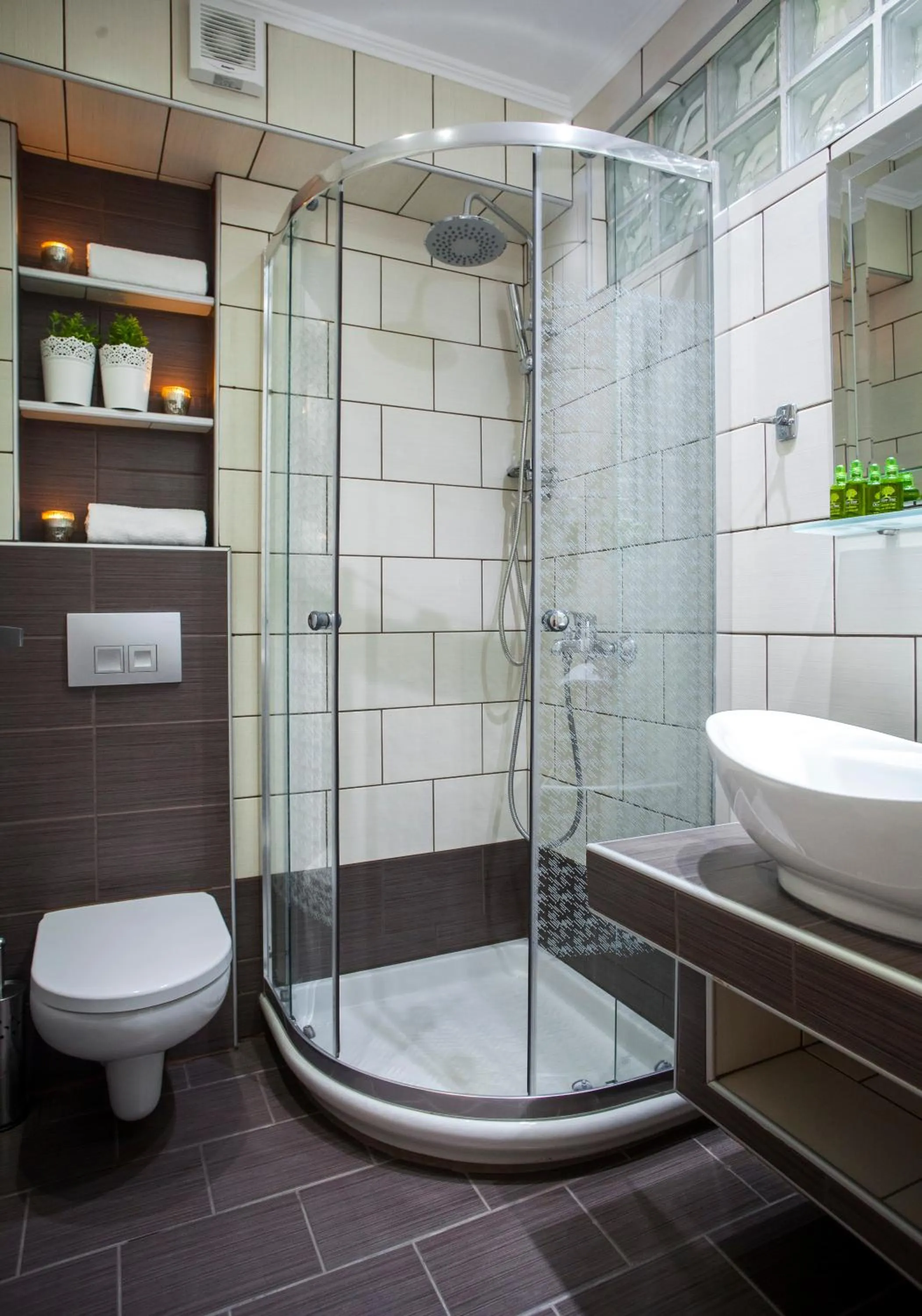 Bathroom in Luxury Villa Fotini