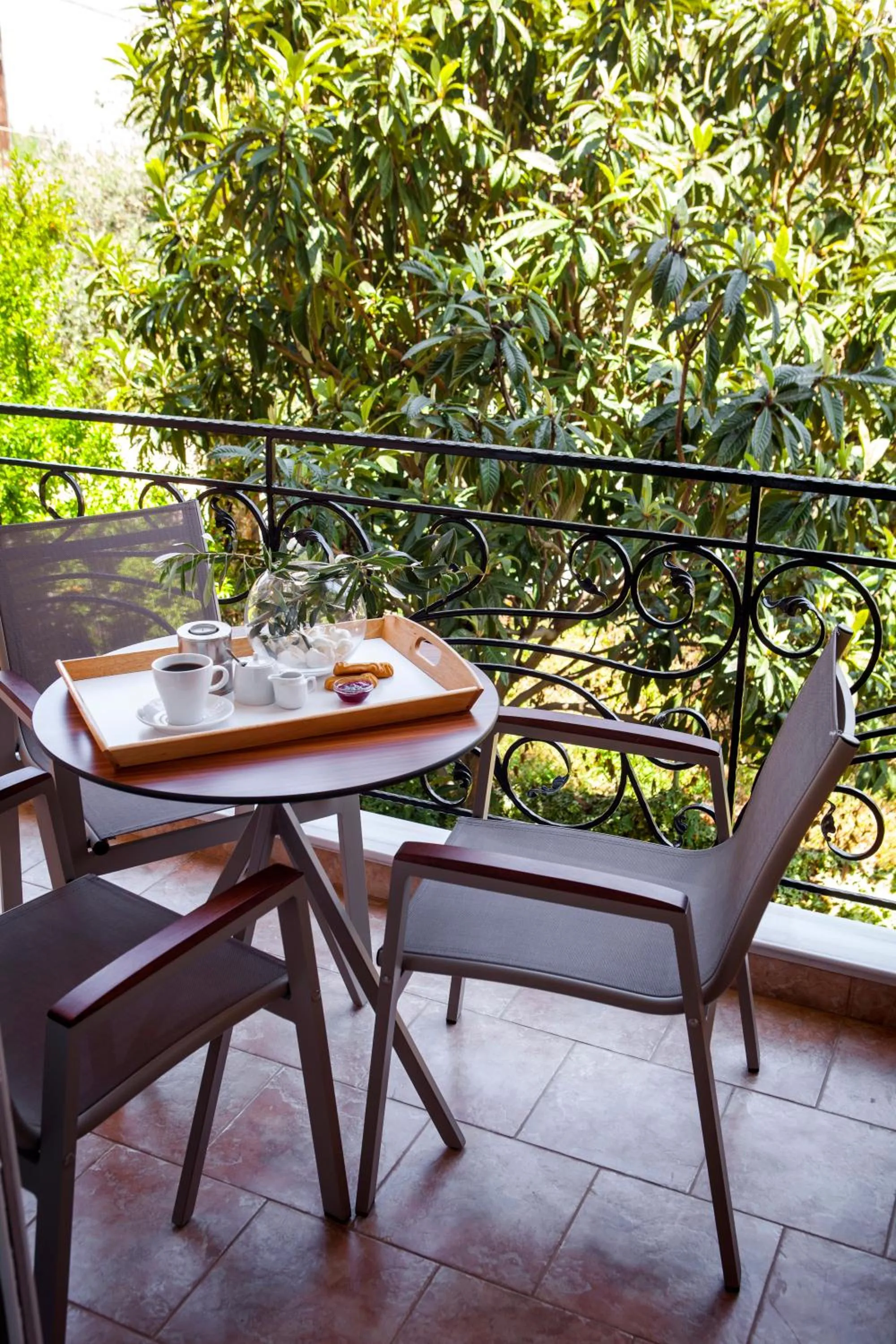 Balcony/Terrace in Luxury Villa Fotini