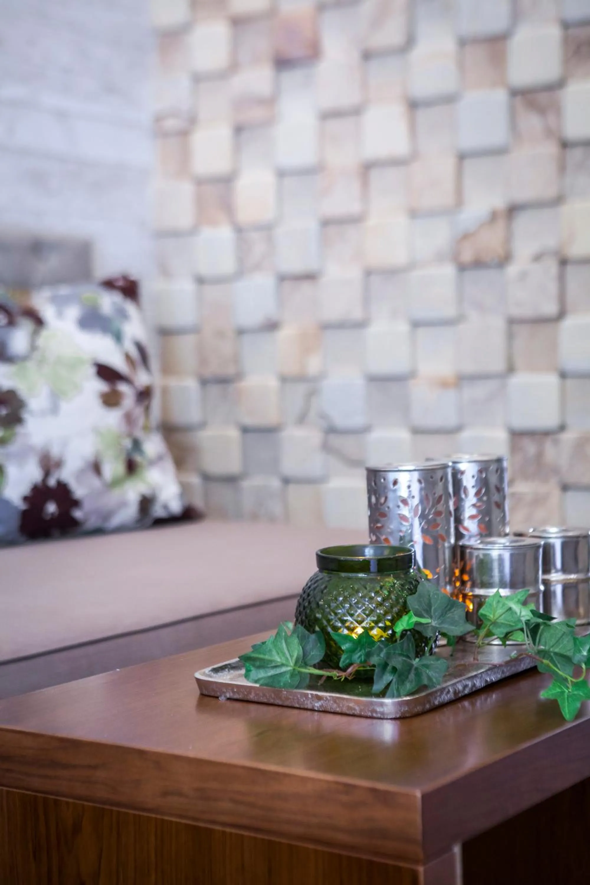 Living room in Luxury Villa Fotini