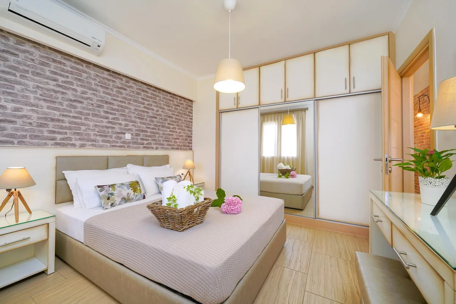 Bedroom in Luxury Villa Fotini