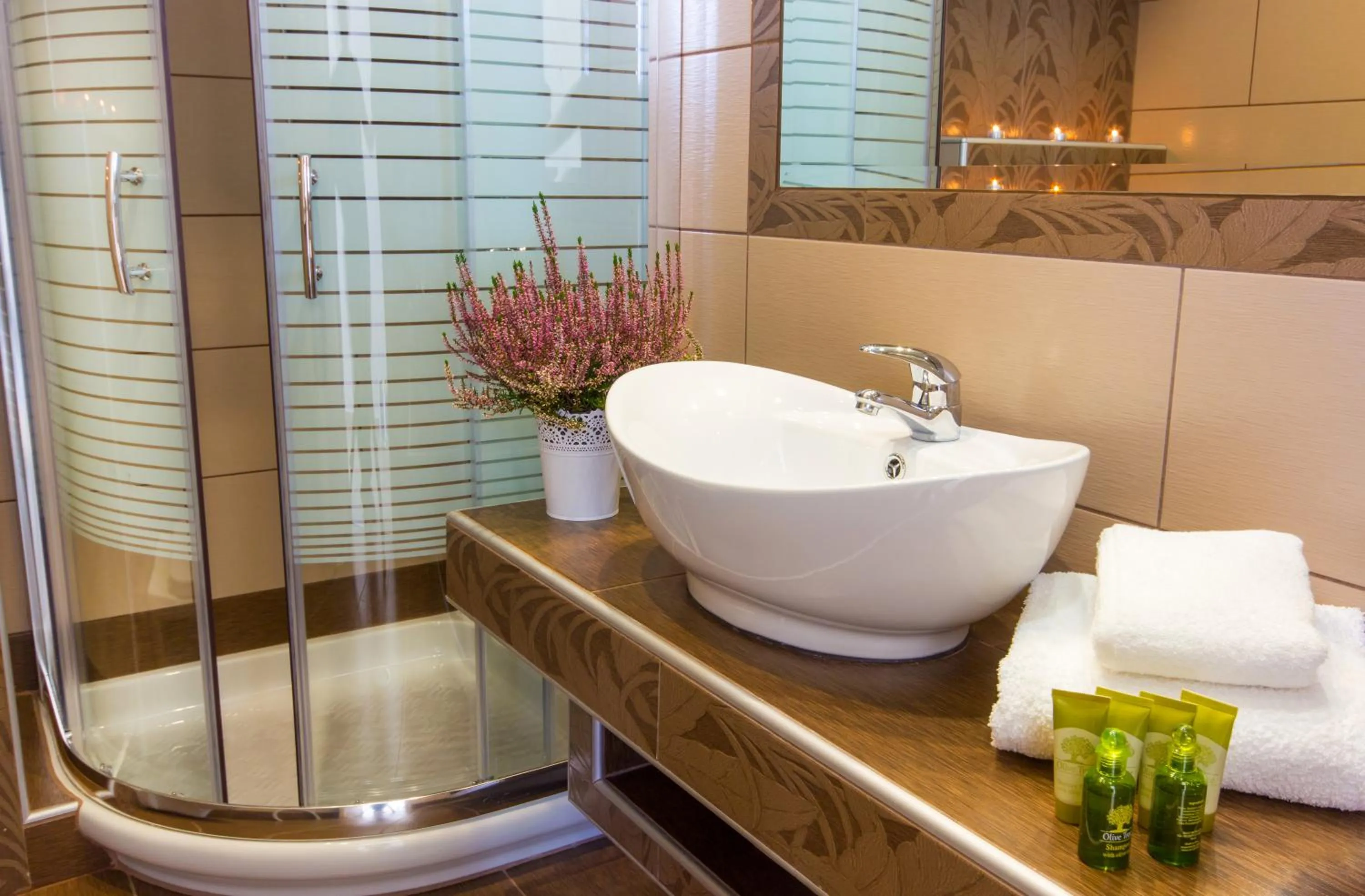 Bathroom in Luxury Villa Fotini