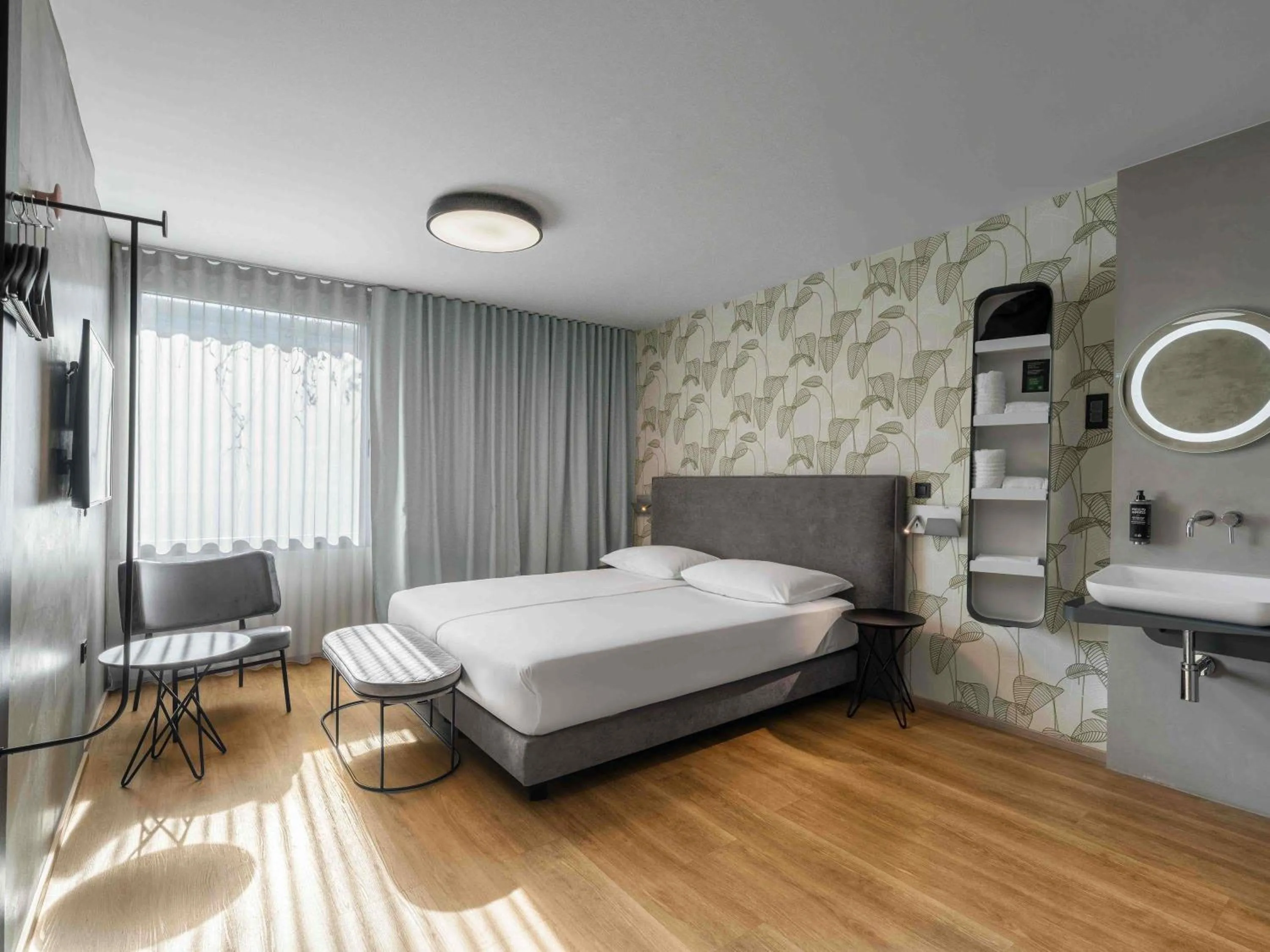 Bedroom, Bed in ibis Styles Ljubljana Centre