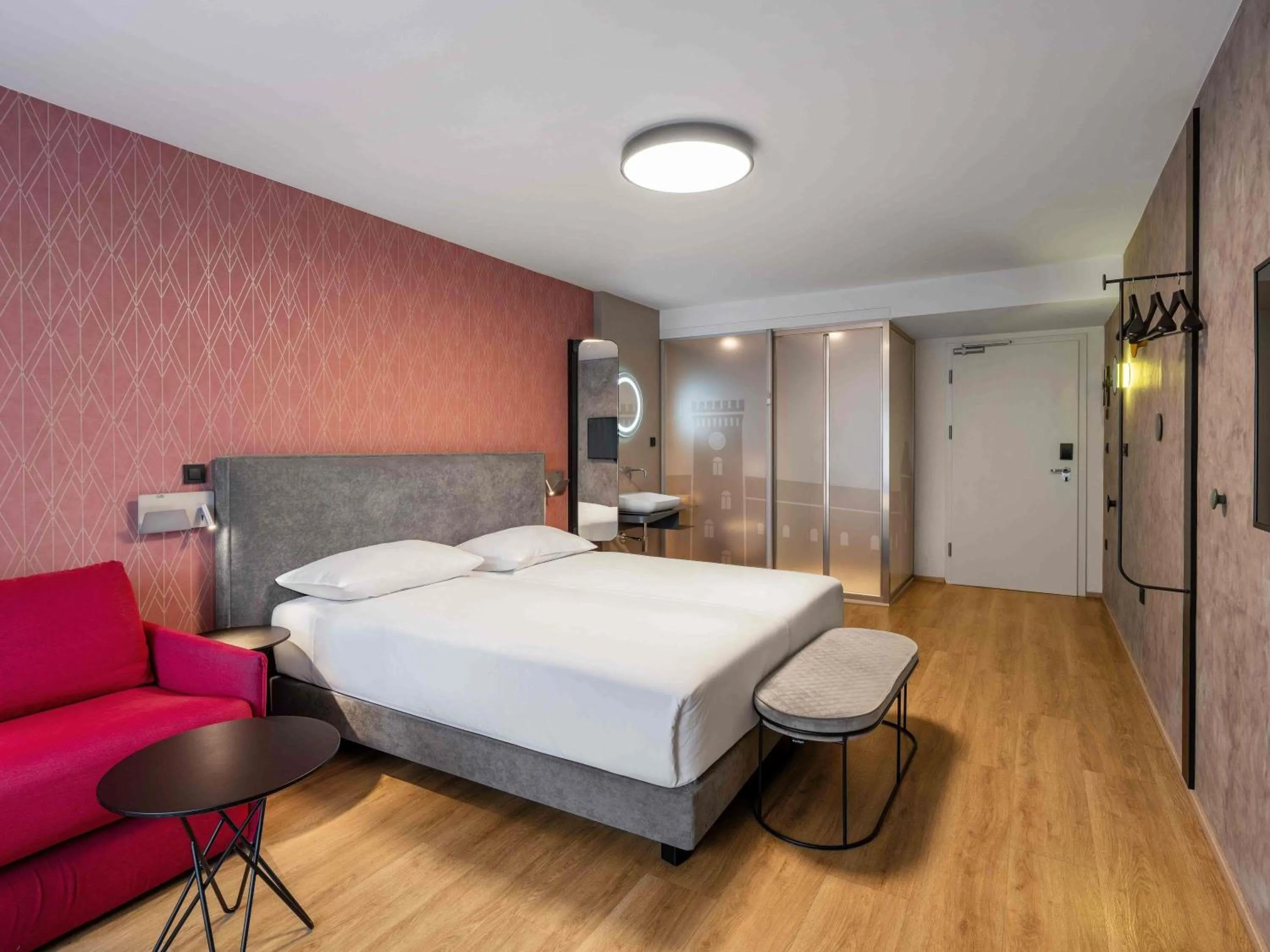 Bedroom, Bed in ibis Styles Ljubljana Centre