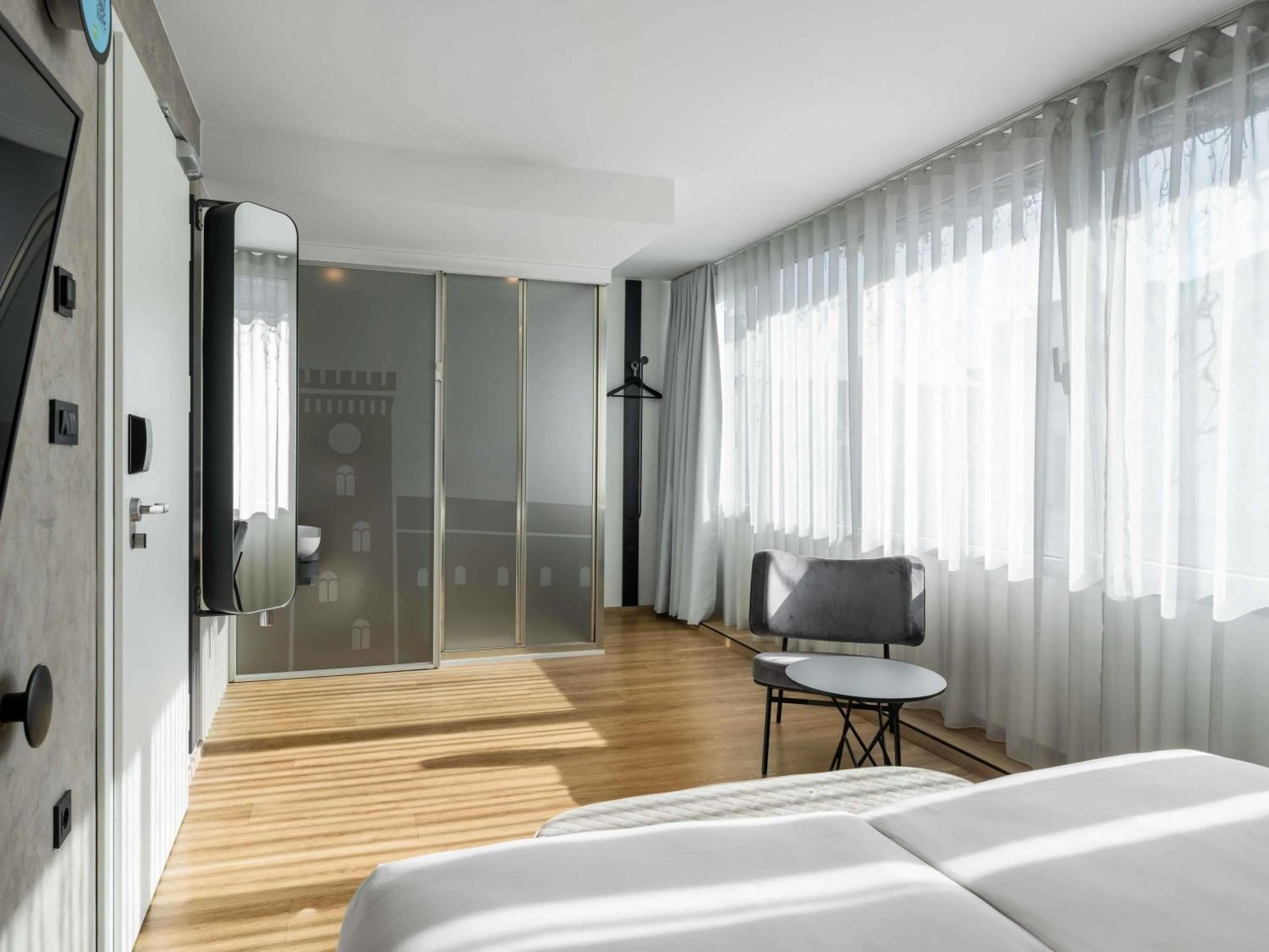 Bedroom, Bed in ibis Styles Ljubljana Centre