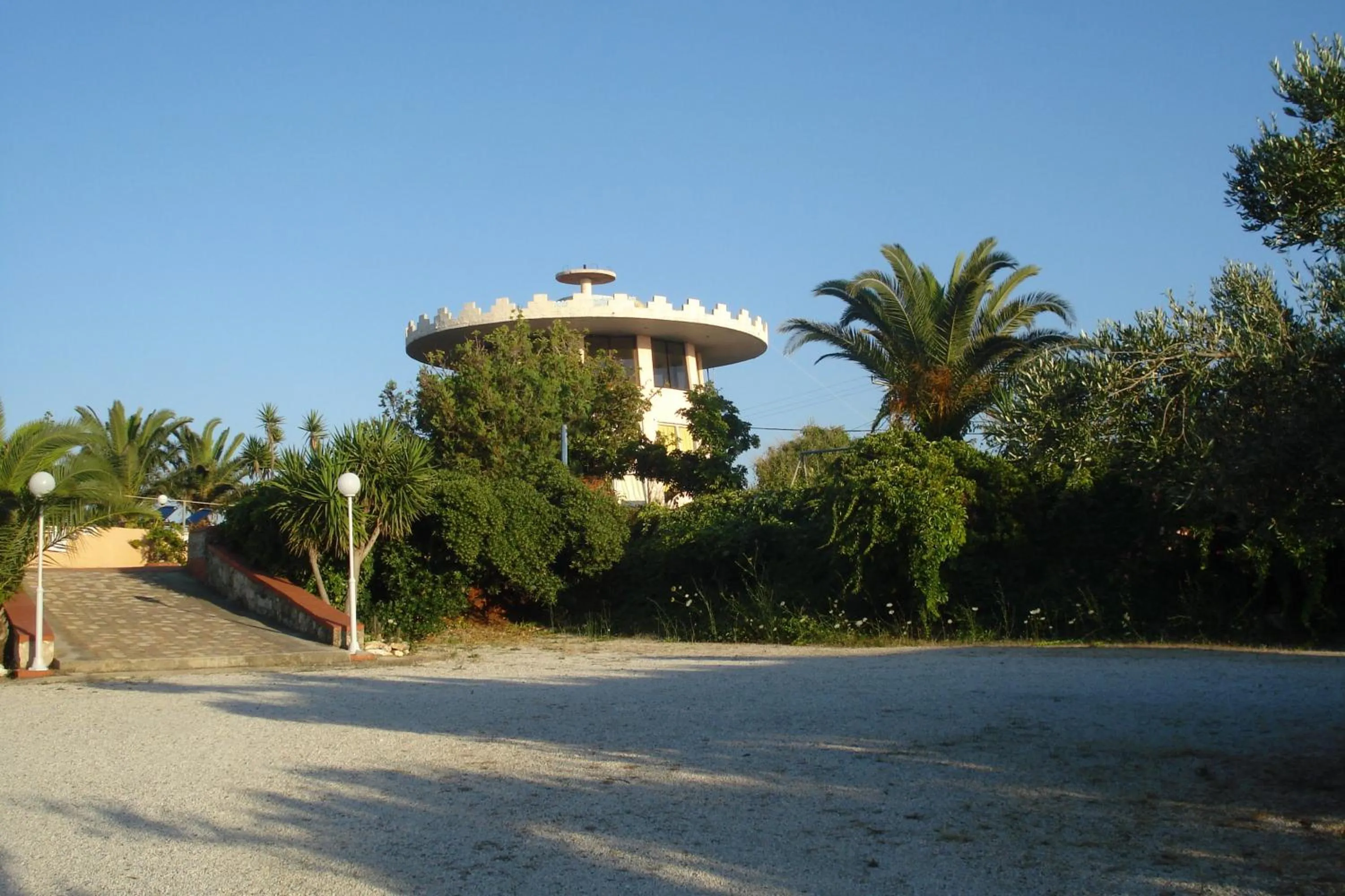 Facade/entrance in Theodosia Studios