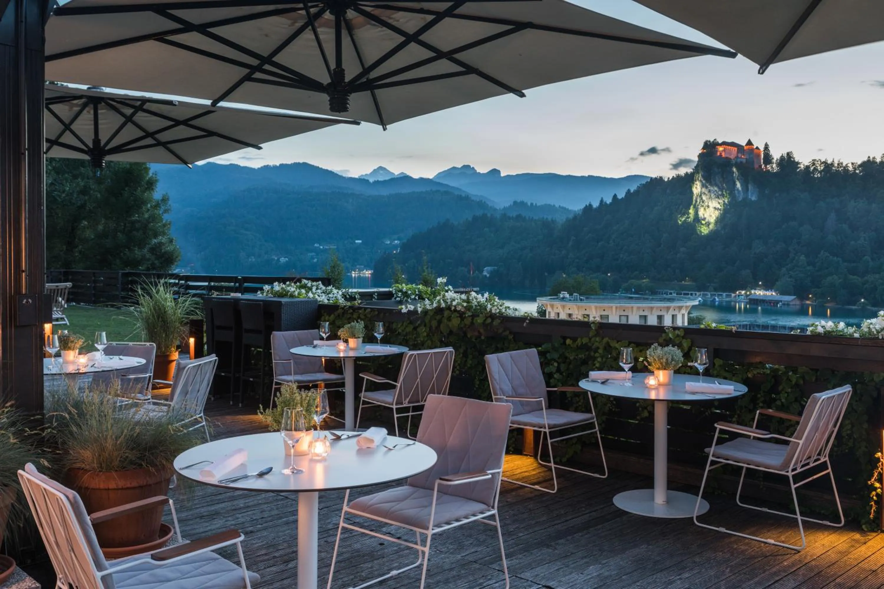 Garden in Hotel Kompas