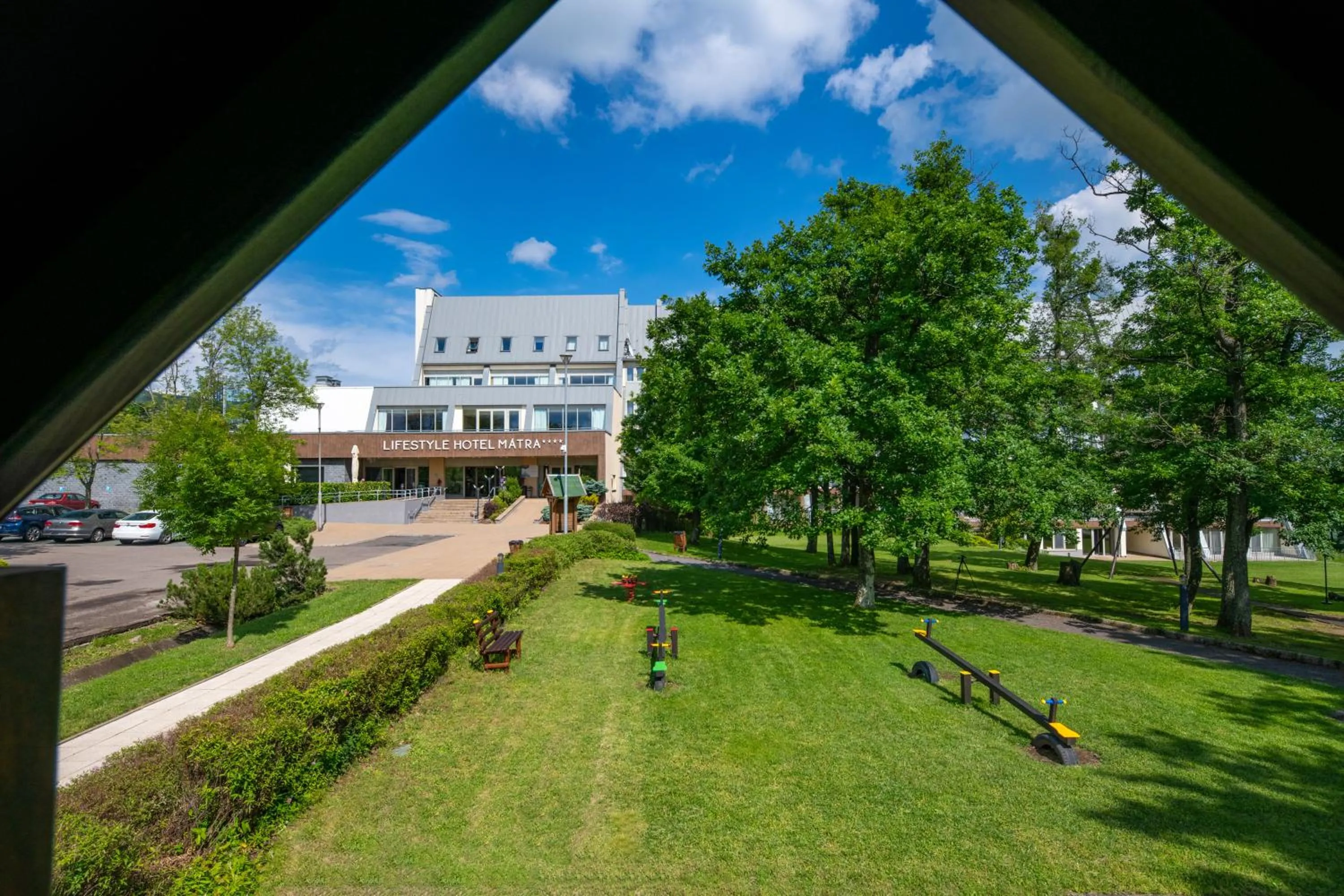 Property building in Lifestyle Hotel Mátra