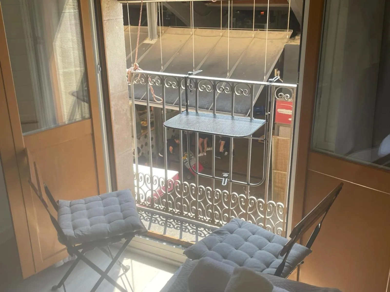 Balcony/Terrace in Hostal la Palmera