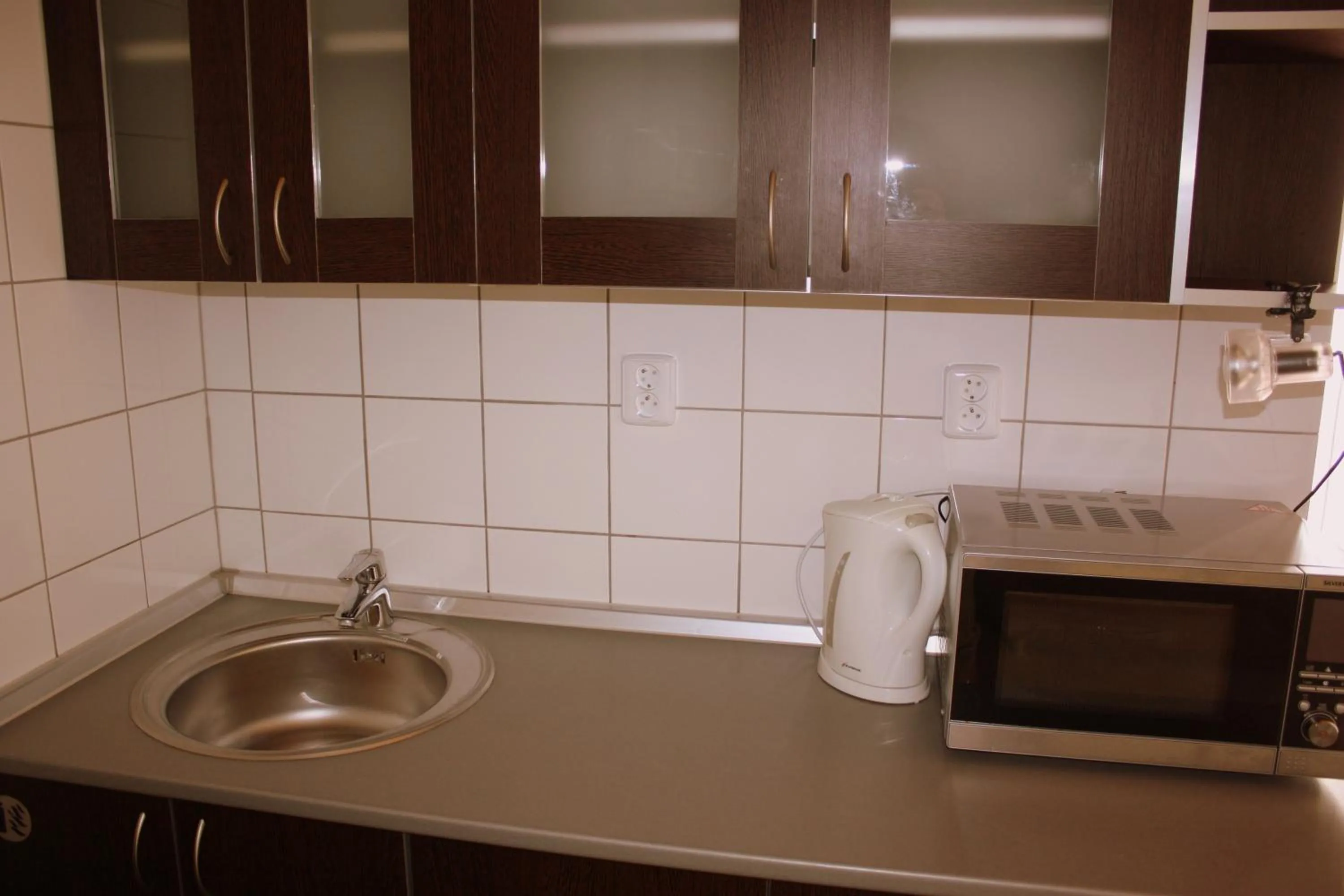 Kitchen or kitchenette in Penzion a CaféRestaurant U lávky