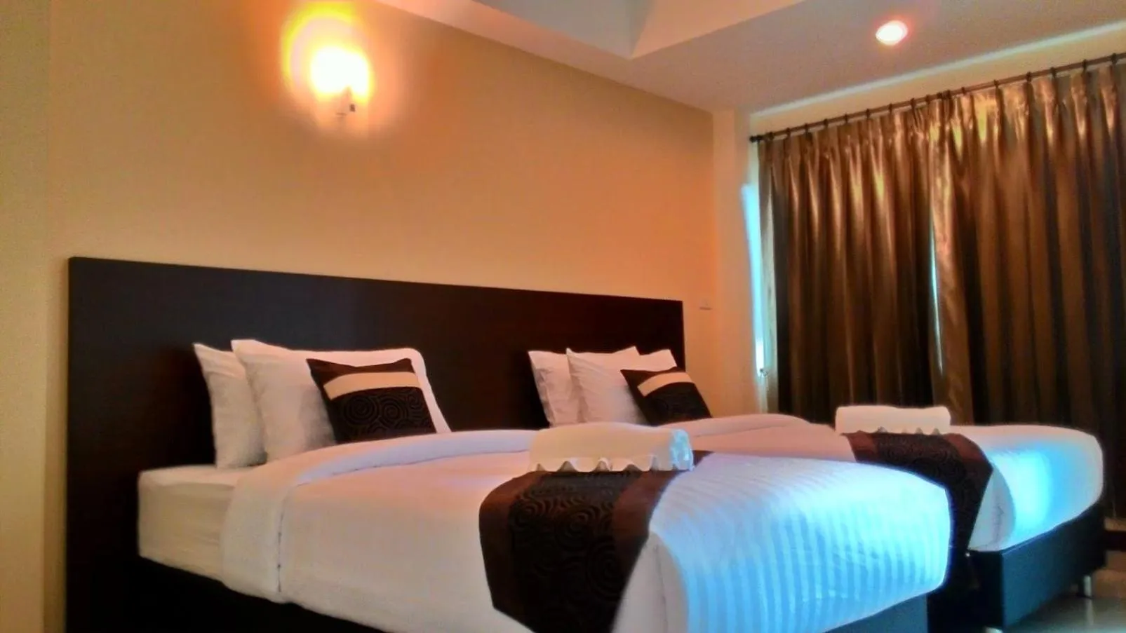 Bed in K2 Living Hotel