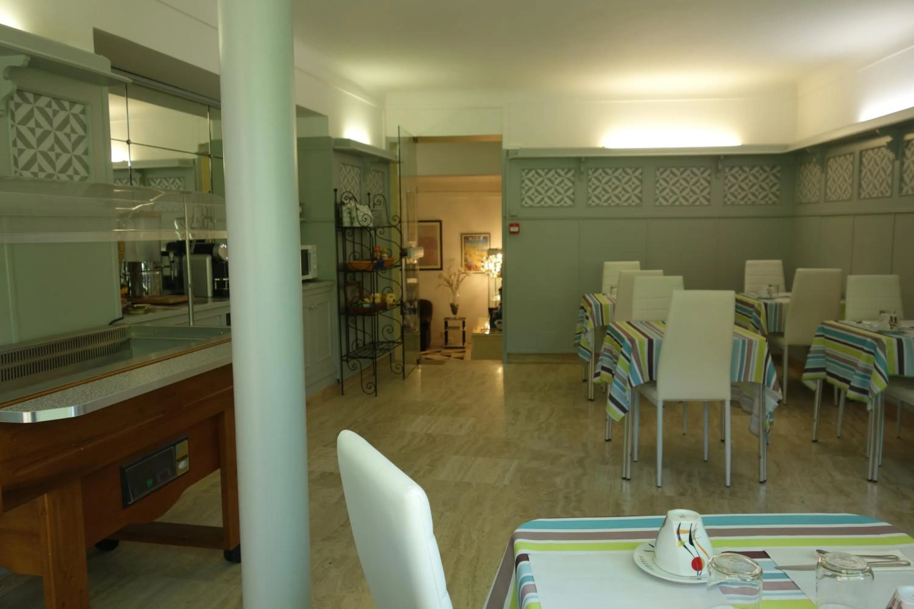 Decorative detail in Hotel le Préjoly