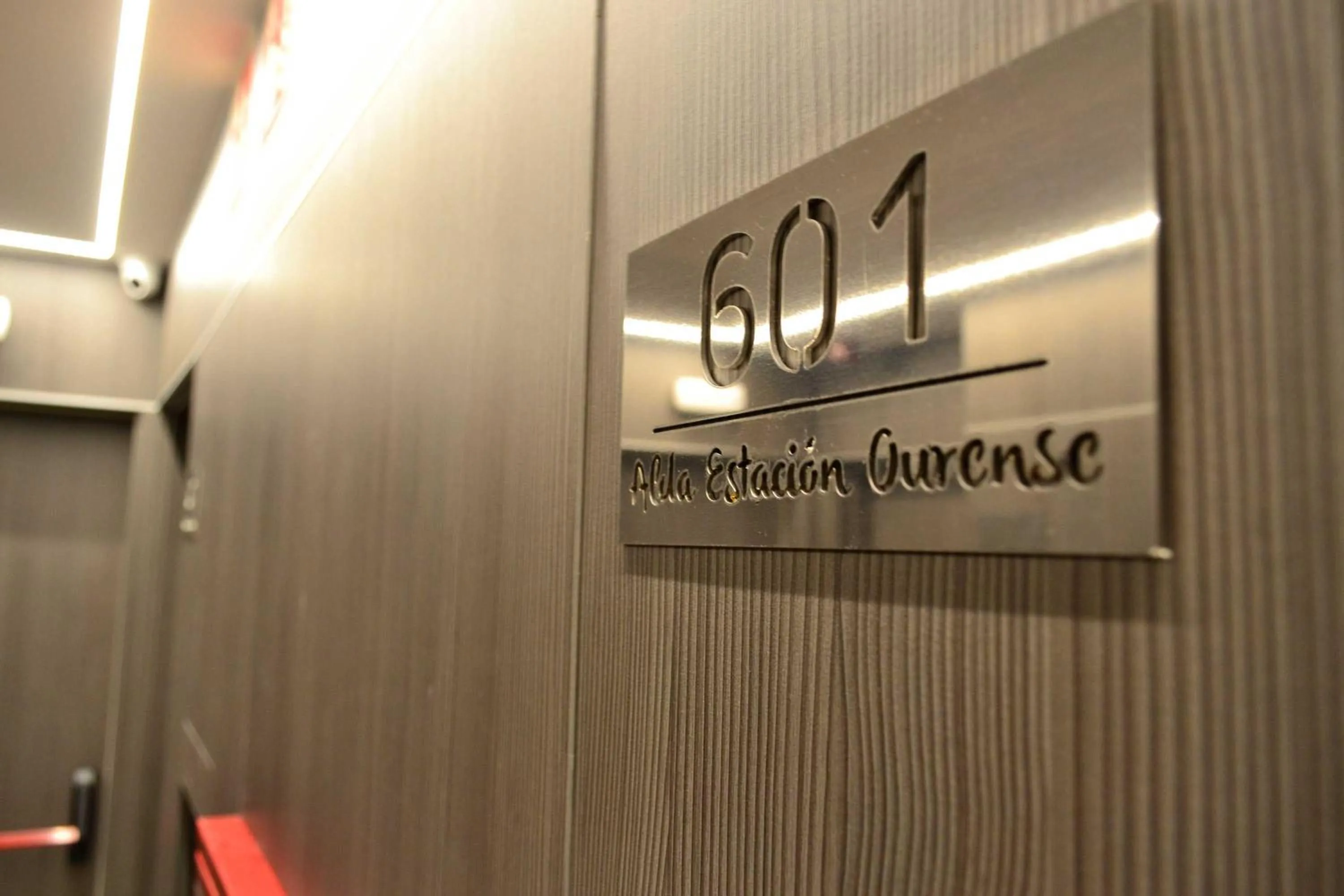 Decorative detail in Hotel Alda Estación Ourense