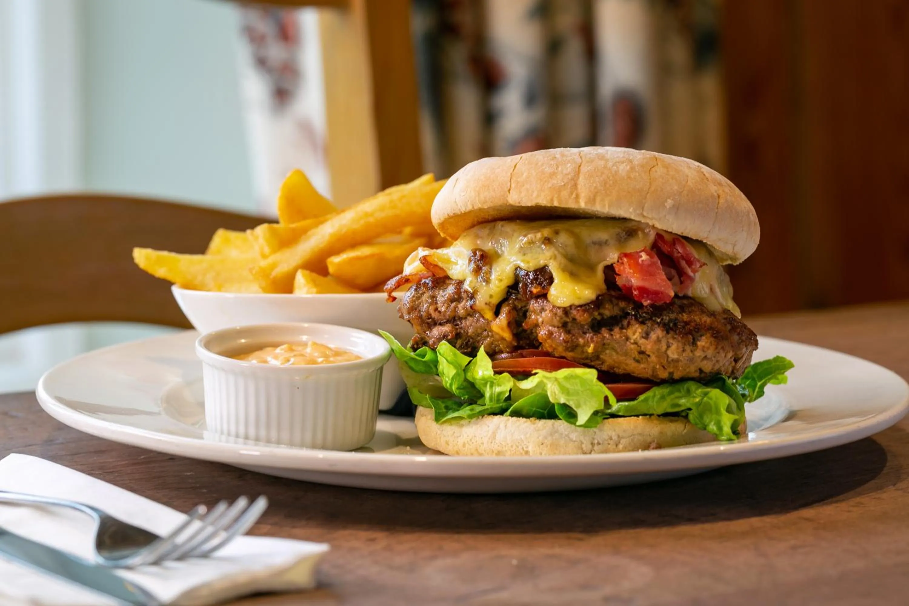 Food and drinks in The Marton Arms