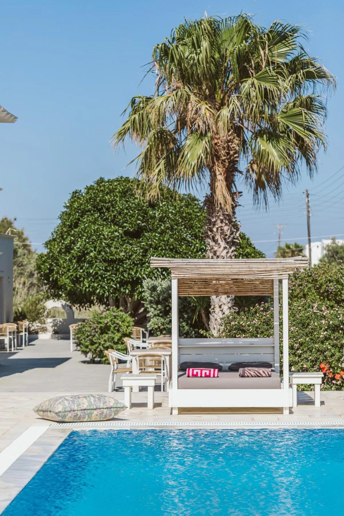 Swimming pool in Ambeli Apartments